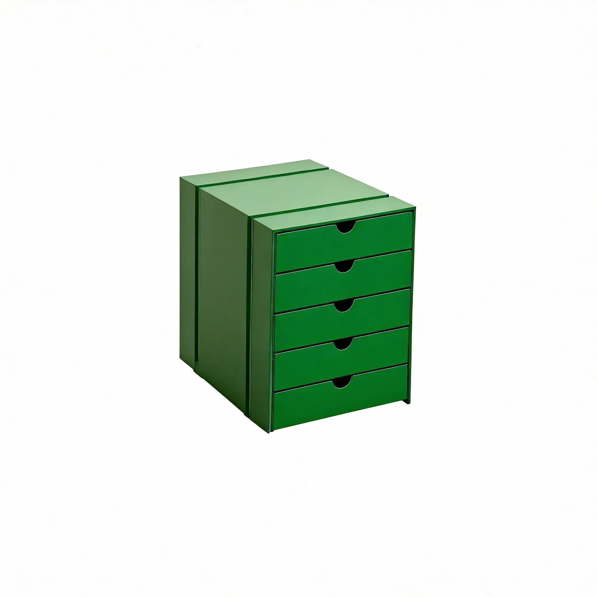 Inos 5 Drawer Set - Retro Modular Storage Drawer Organizer Aescraft Green