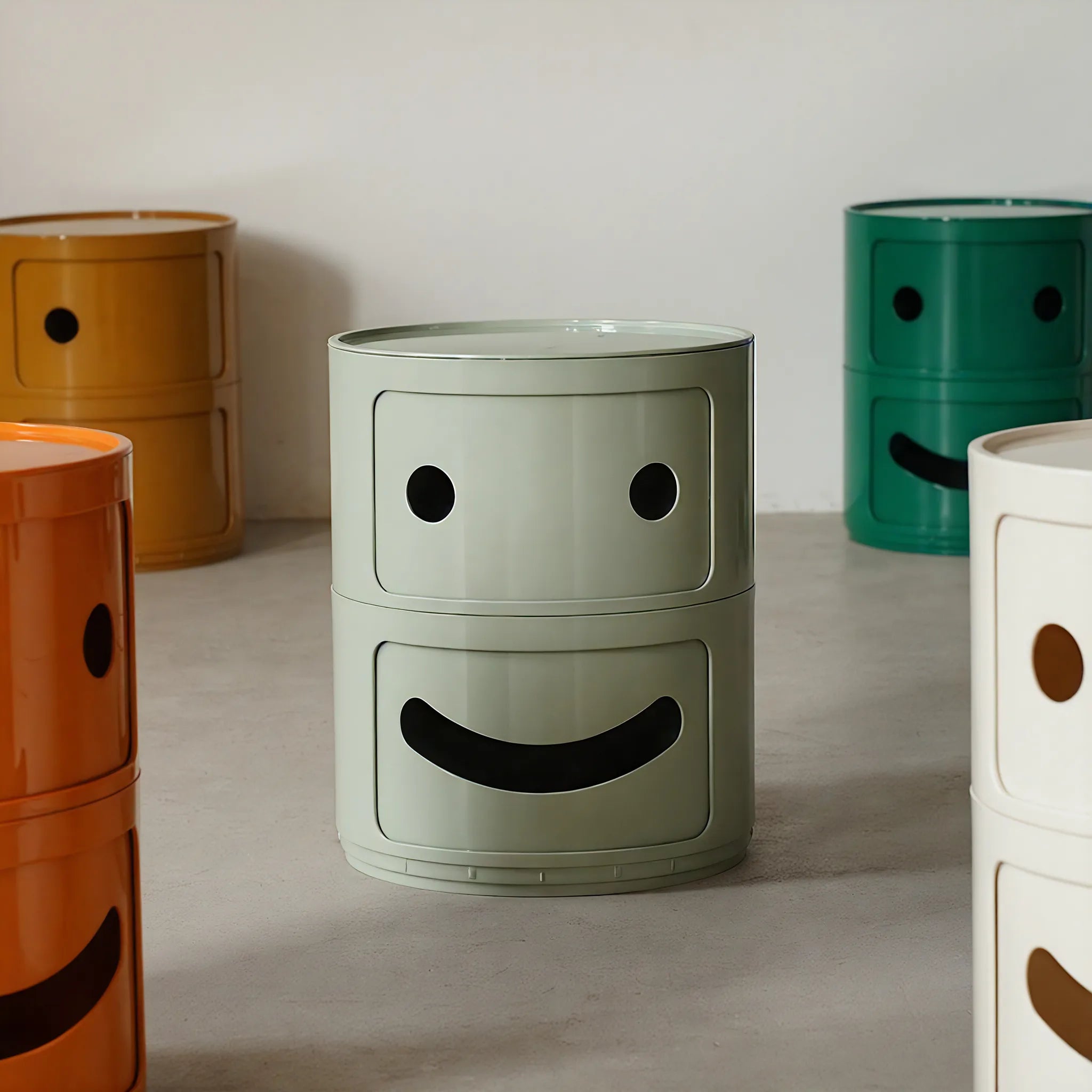Kartell Componibili Modular Smile Storage Unit Aescraft