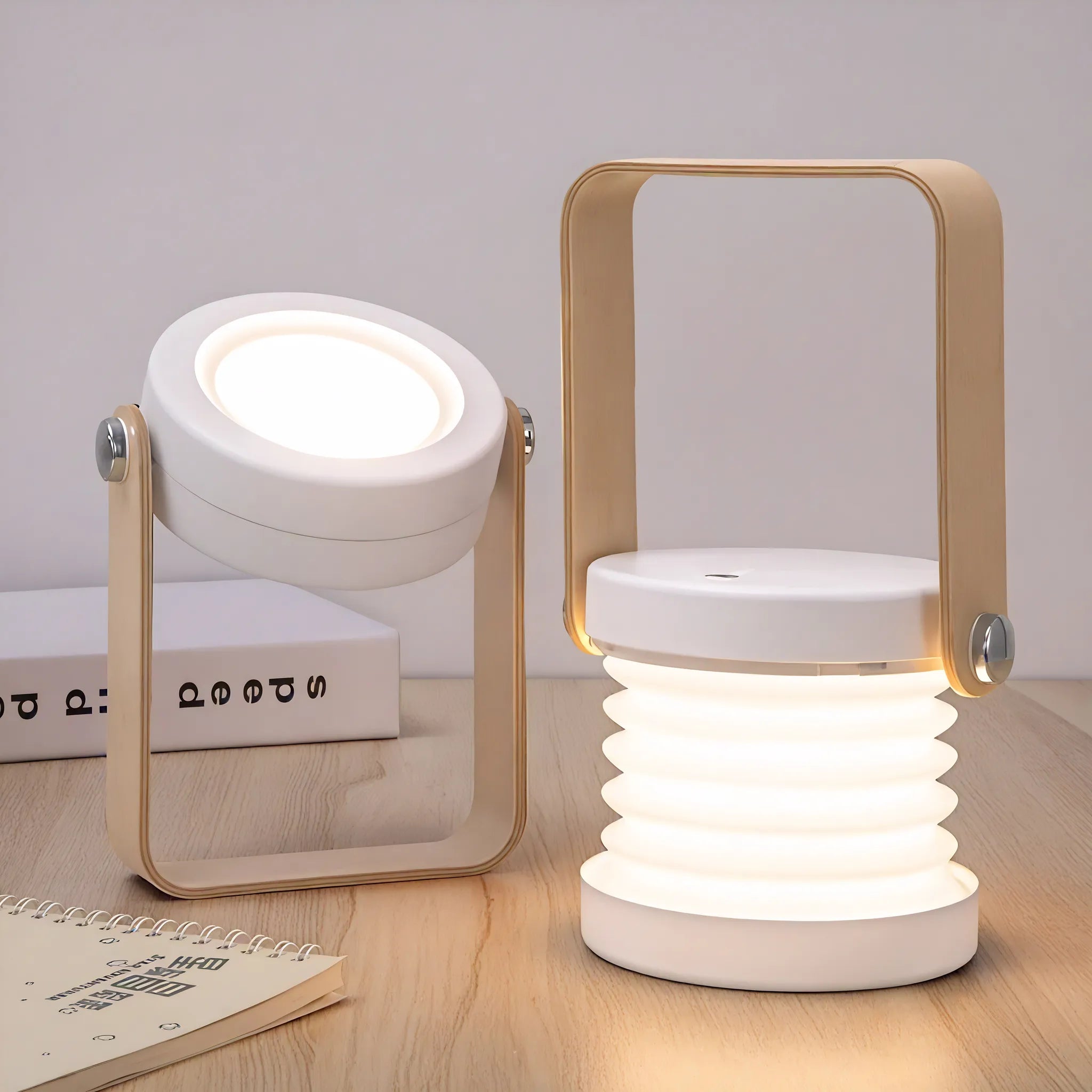 LanternGlow Retro Light Aescraft White USB Rechargable