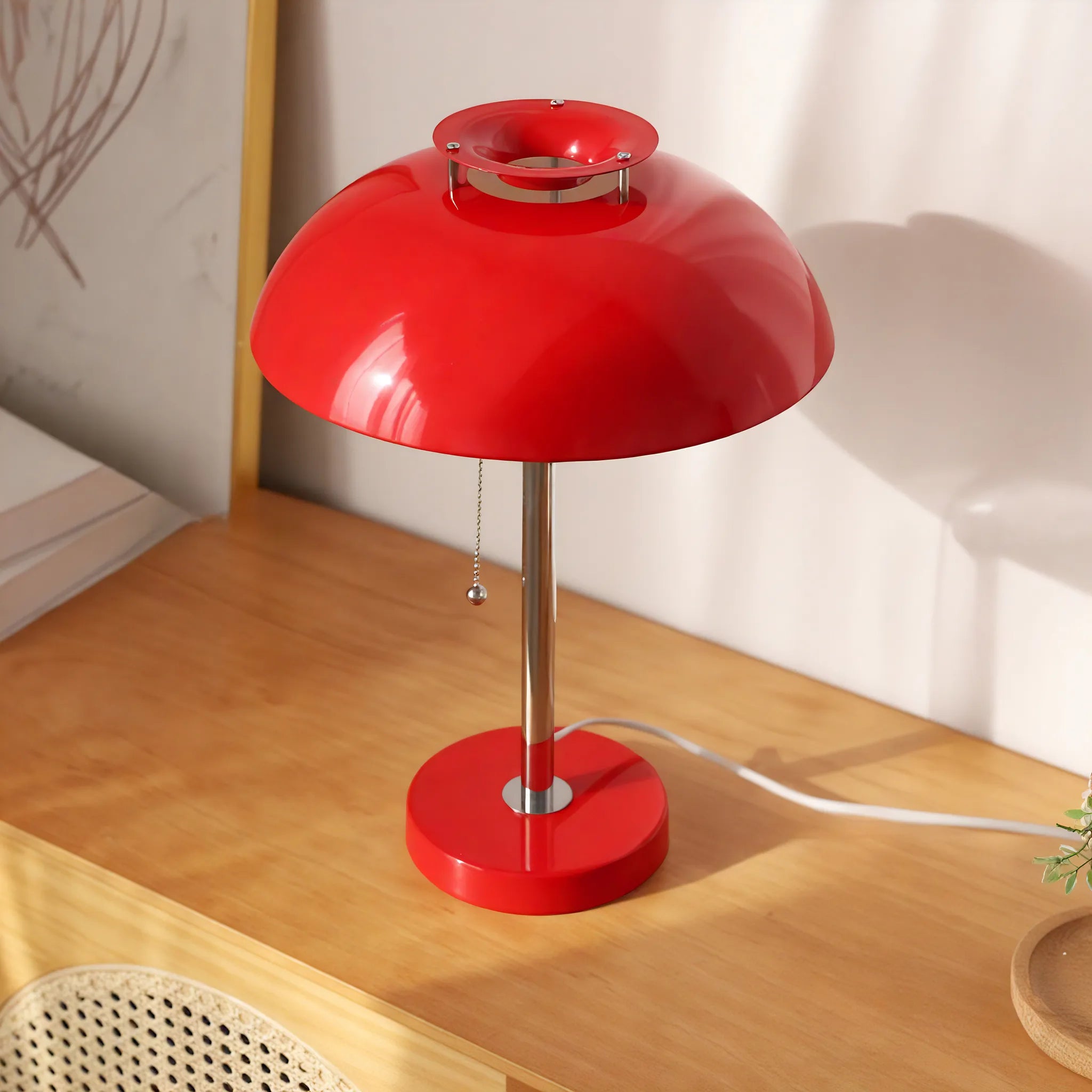 LumiDome Table Lamp – A Retro Glow with a Modern Twist Aescraft
