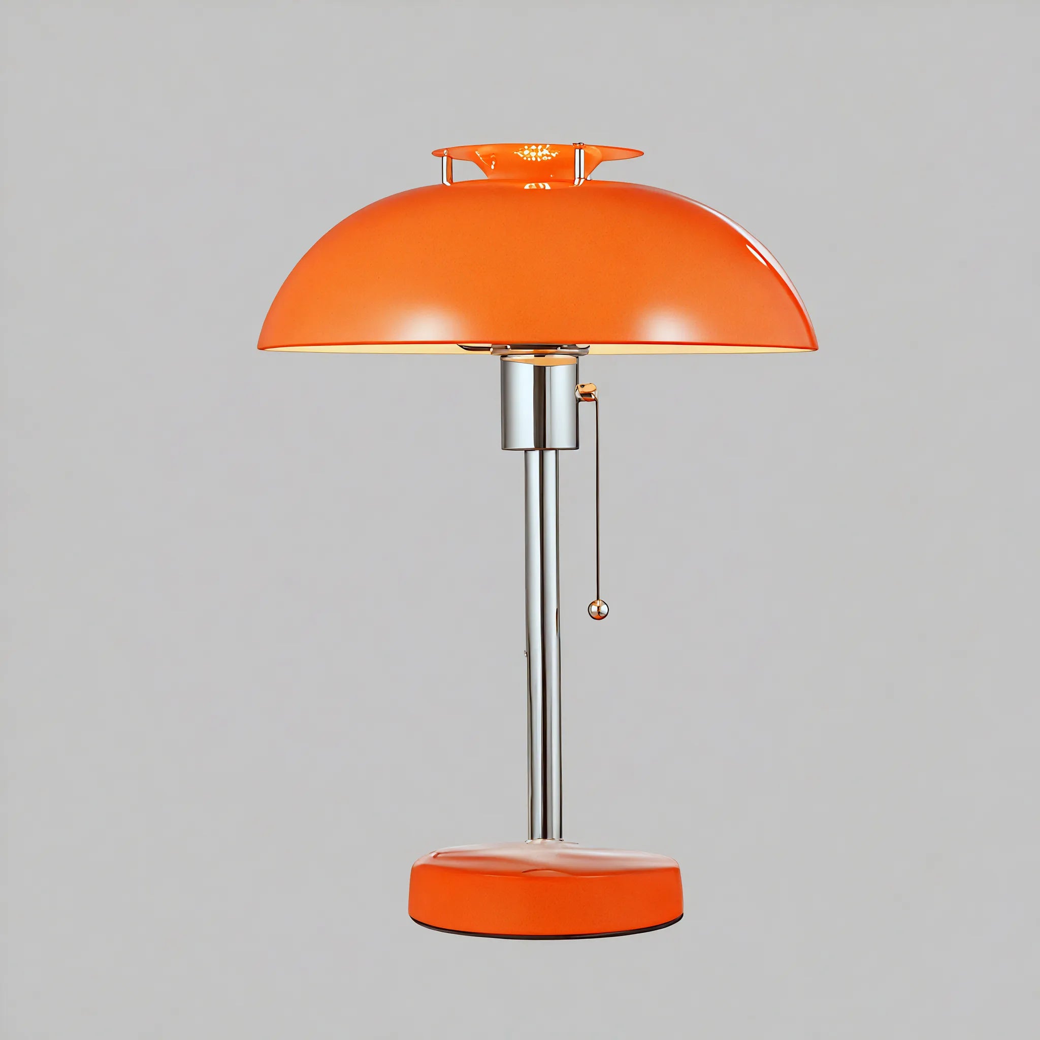 LumiDome Table Lamp – A Retro Glow with a Modern Twist Aescraft Orange US