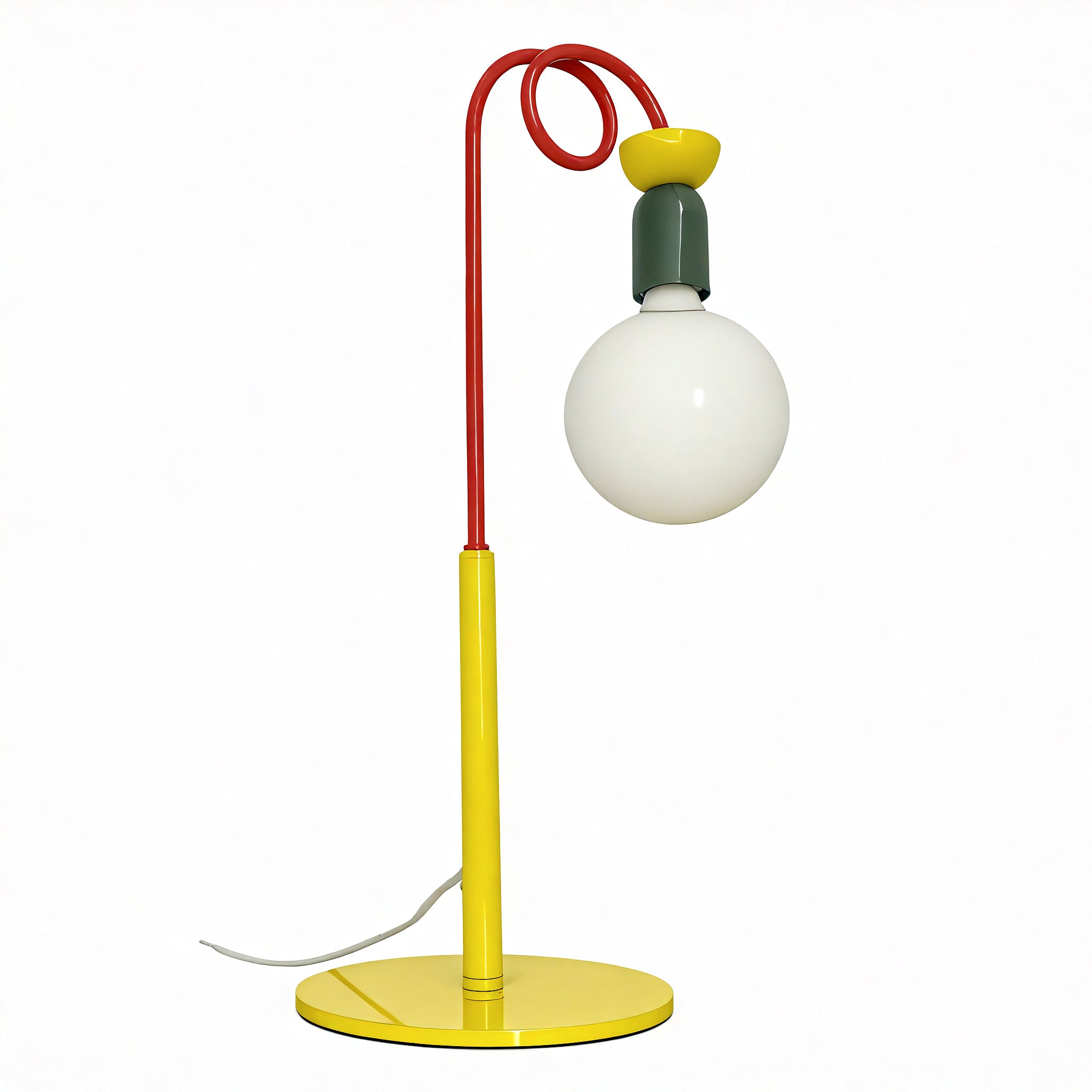 Memphis Glow Twirl Table Lamp Aescraft