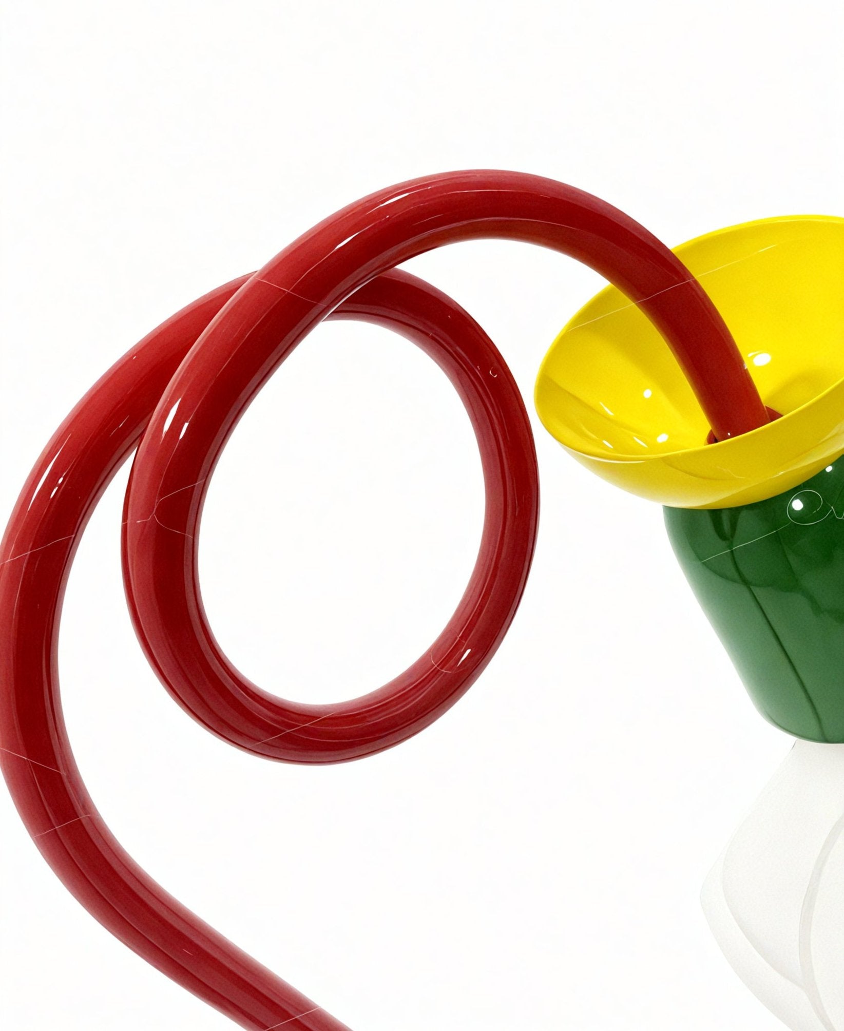 Memphis Glow Twirl Table Lamp Aescraft