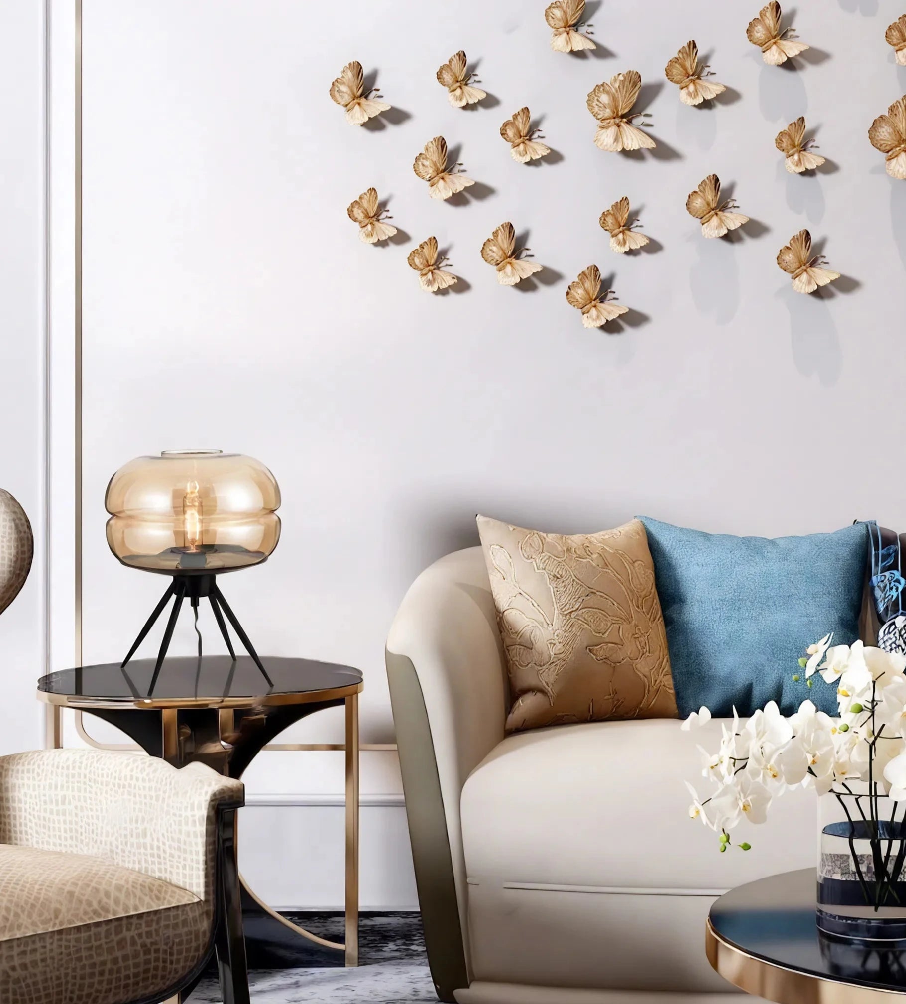 Midnight Orb Table Lamp Aescraft