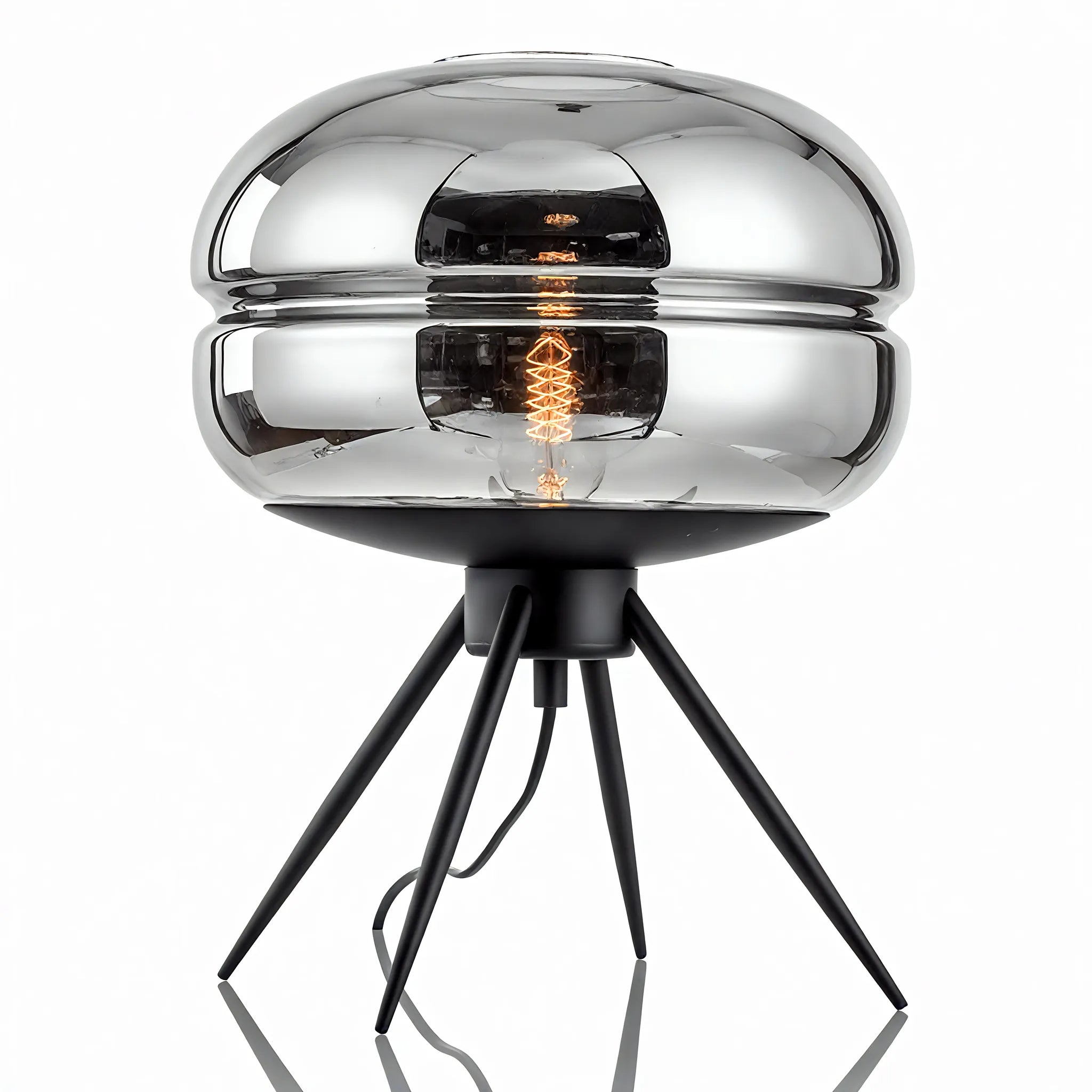 Midnight Orb Table Lamp Aescraft Smoke Gray US