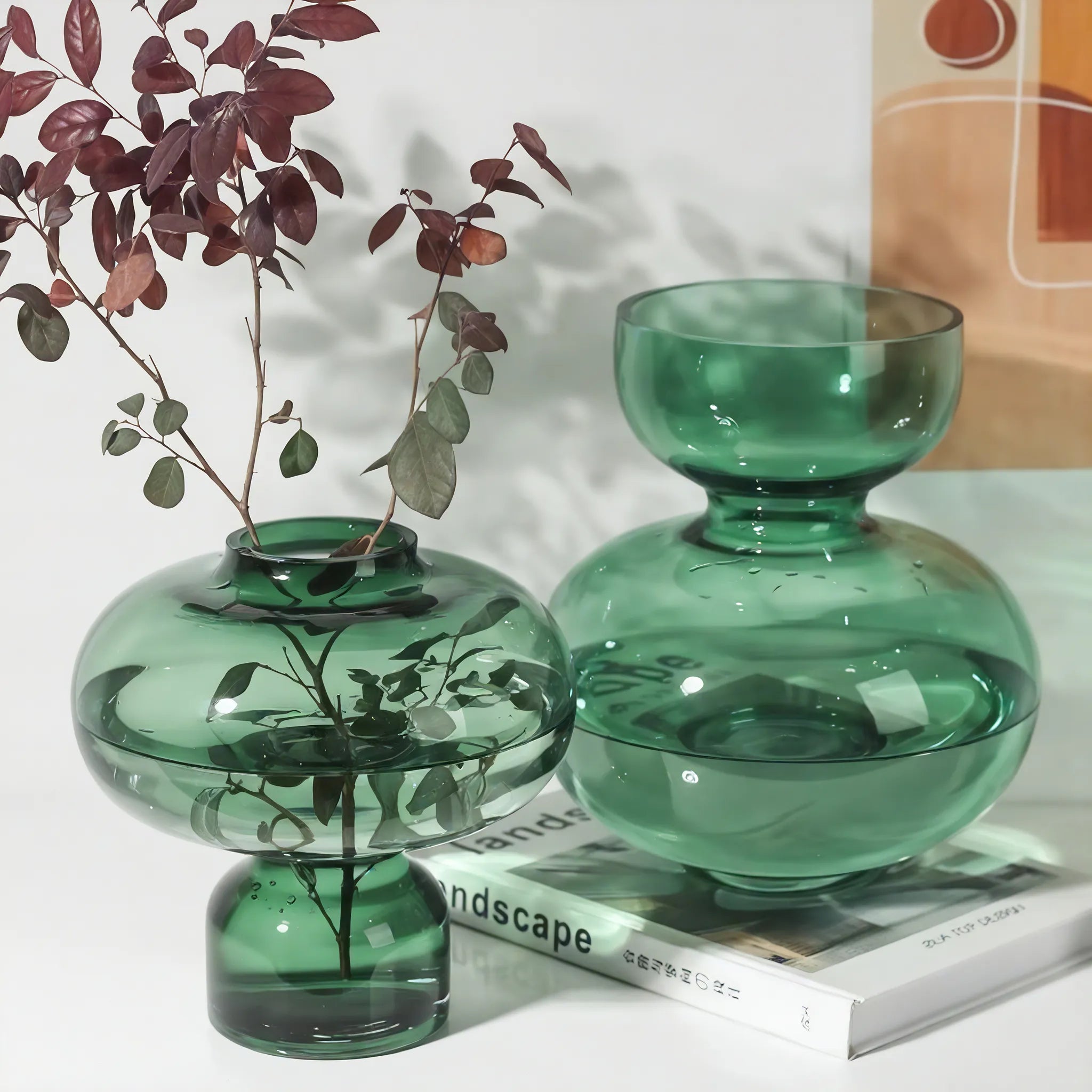 Misty Haze Orb Vase Aescraft