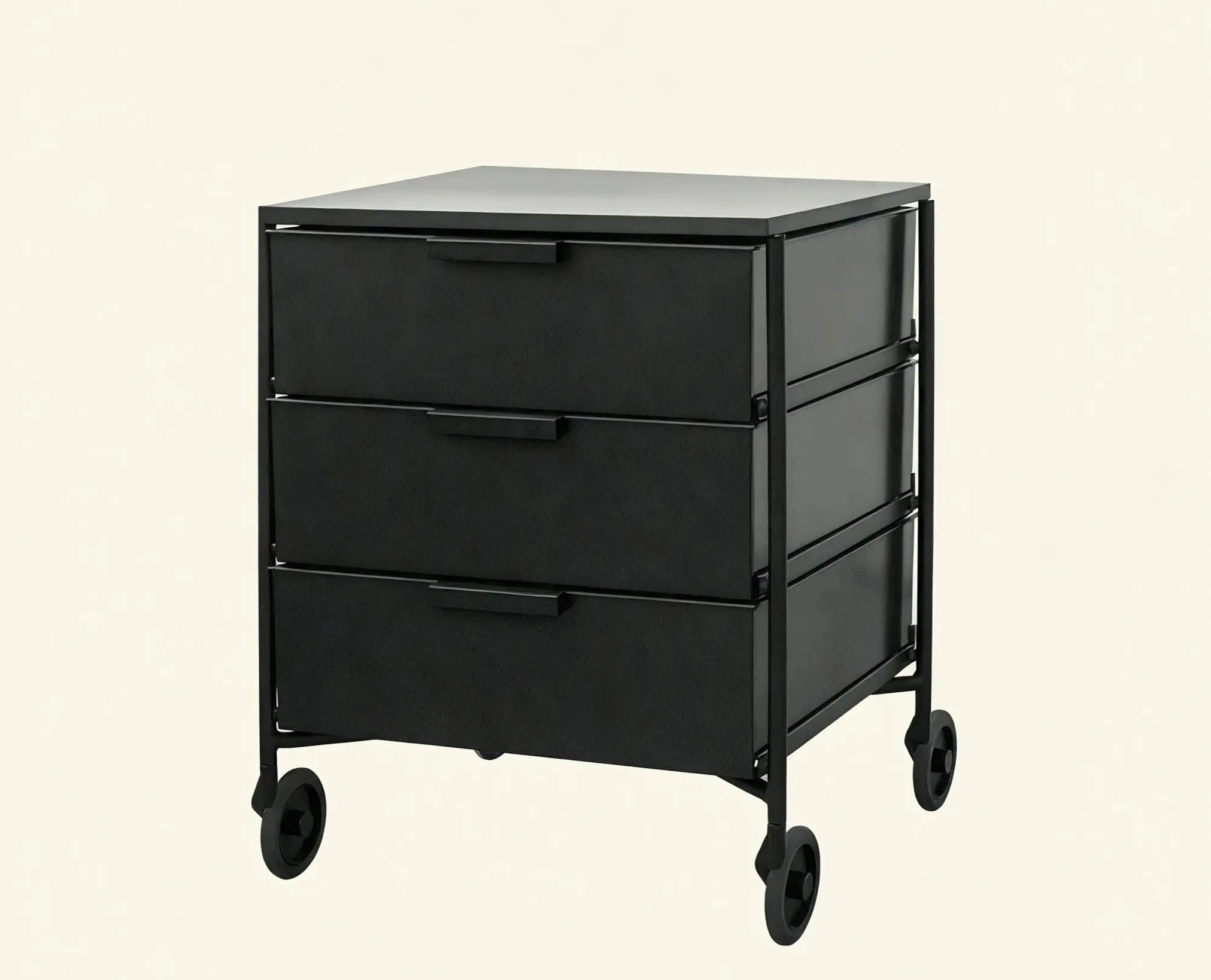 Mobil 3 Drawer Trolley Aescraft Black