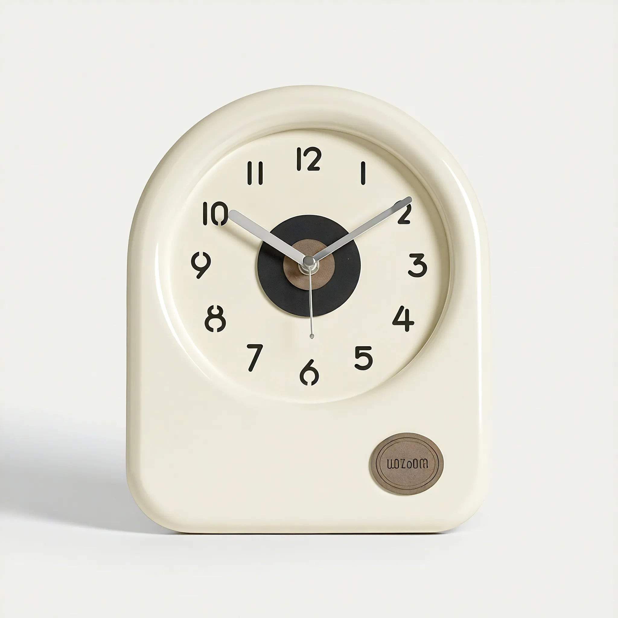 Modern Keepsake Clock – A Touch of Retro for Any Space  Aescraft White