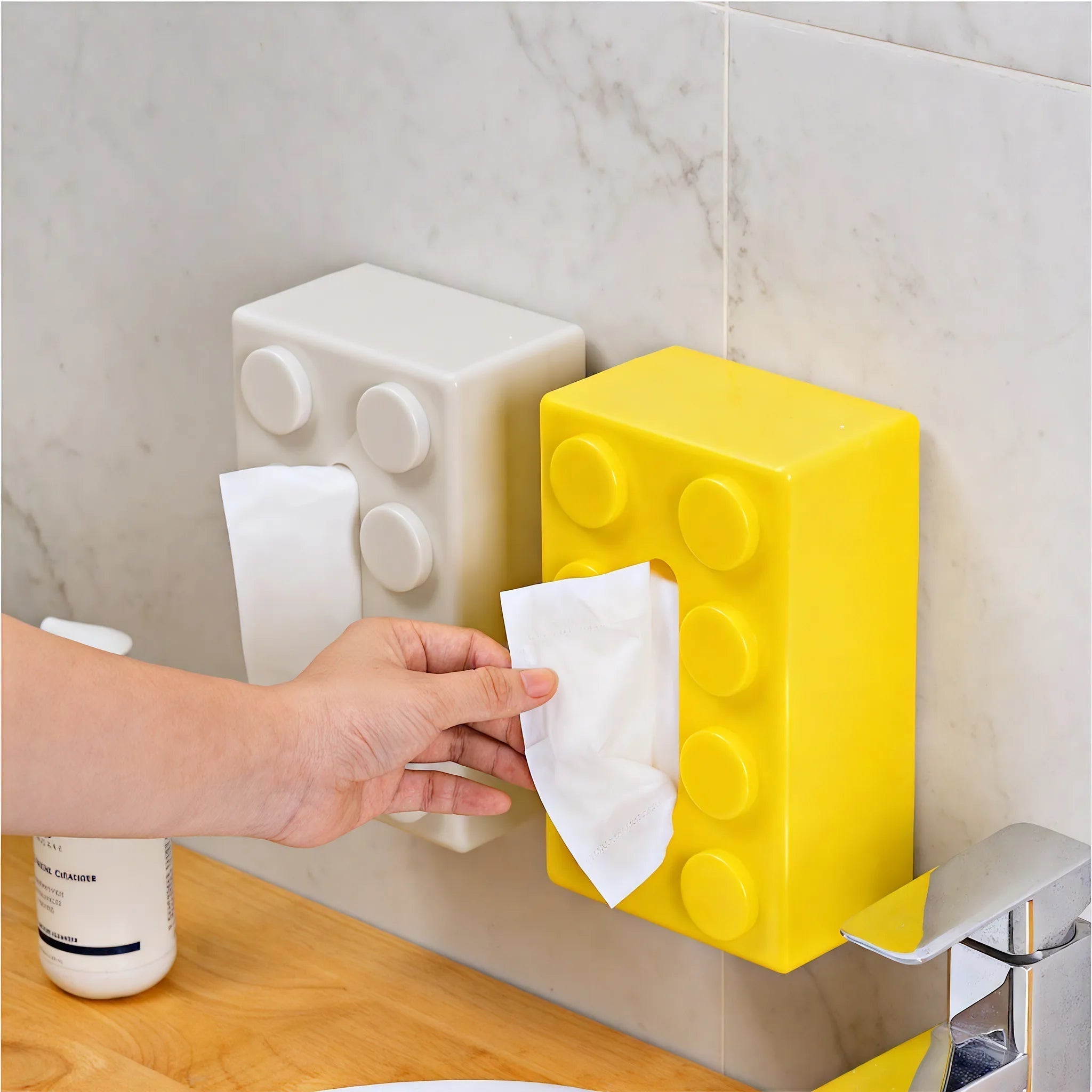 Modular Brick Tissue Box Aescraft