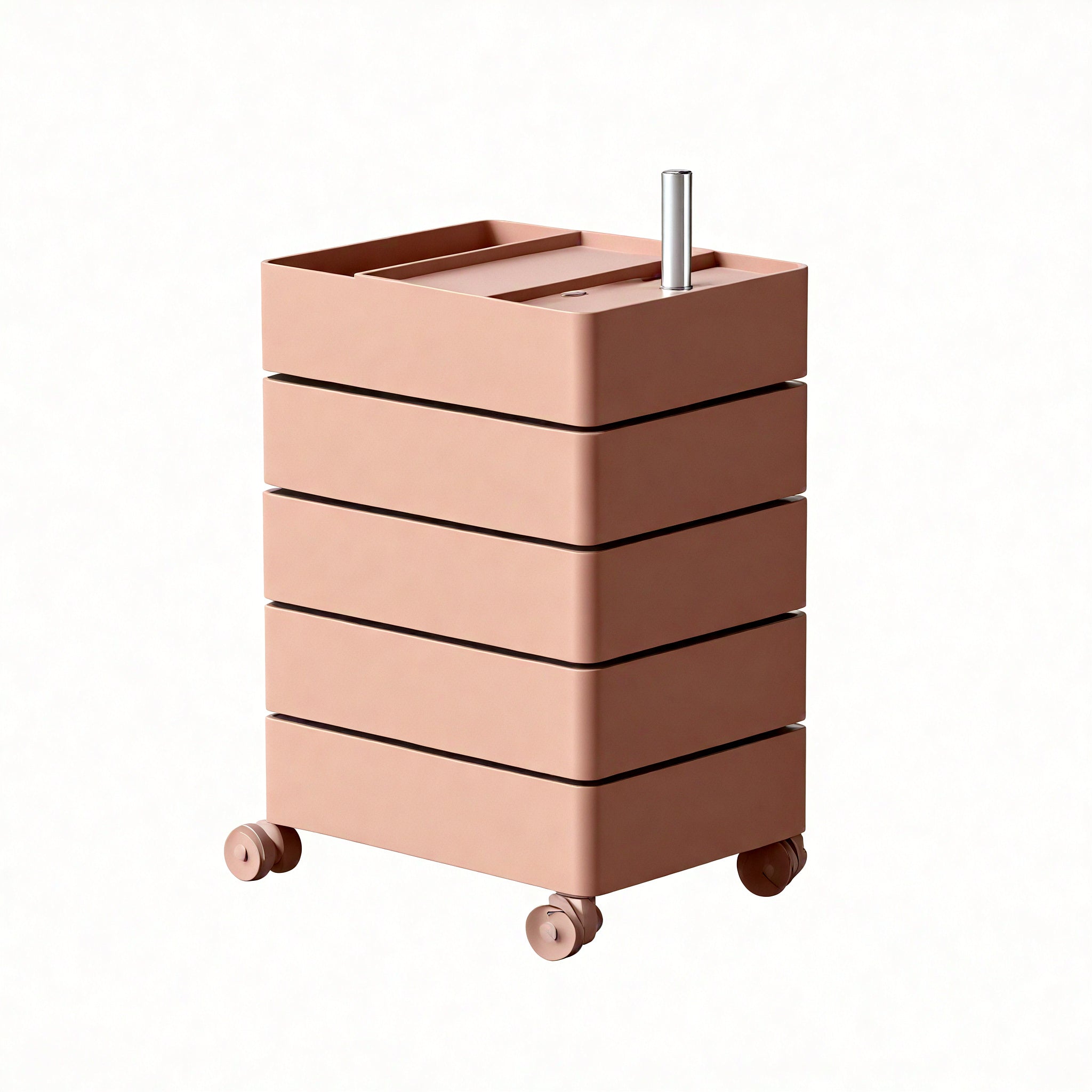 Modular Motion: 360 Degree Container, 5 Drawer Aescraft Pink