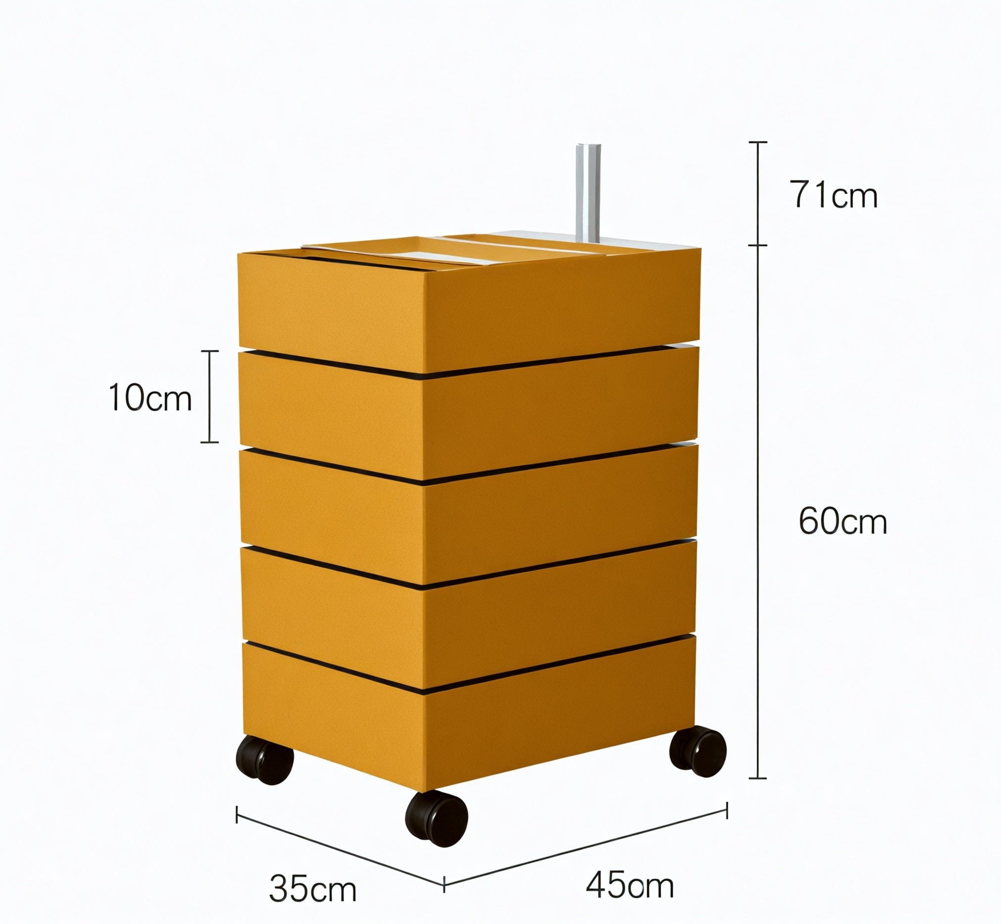 Modular Motion: 360 Degree Container, 5 Drawer Aescraft