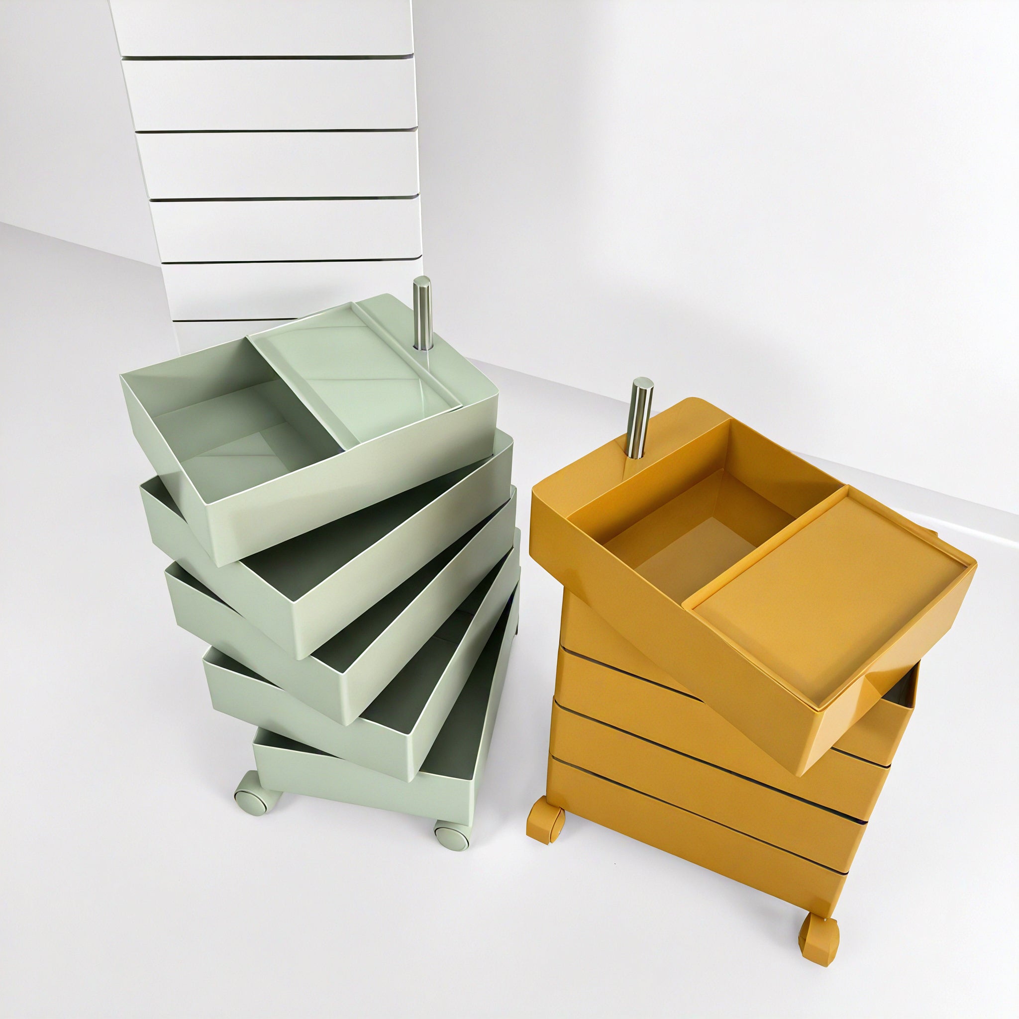 Modular Motion: 360 Degree Container, 5 Drawer Aescraft