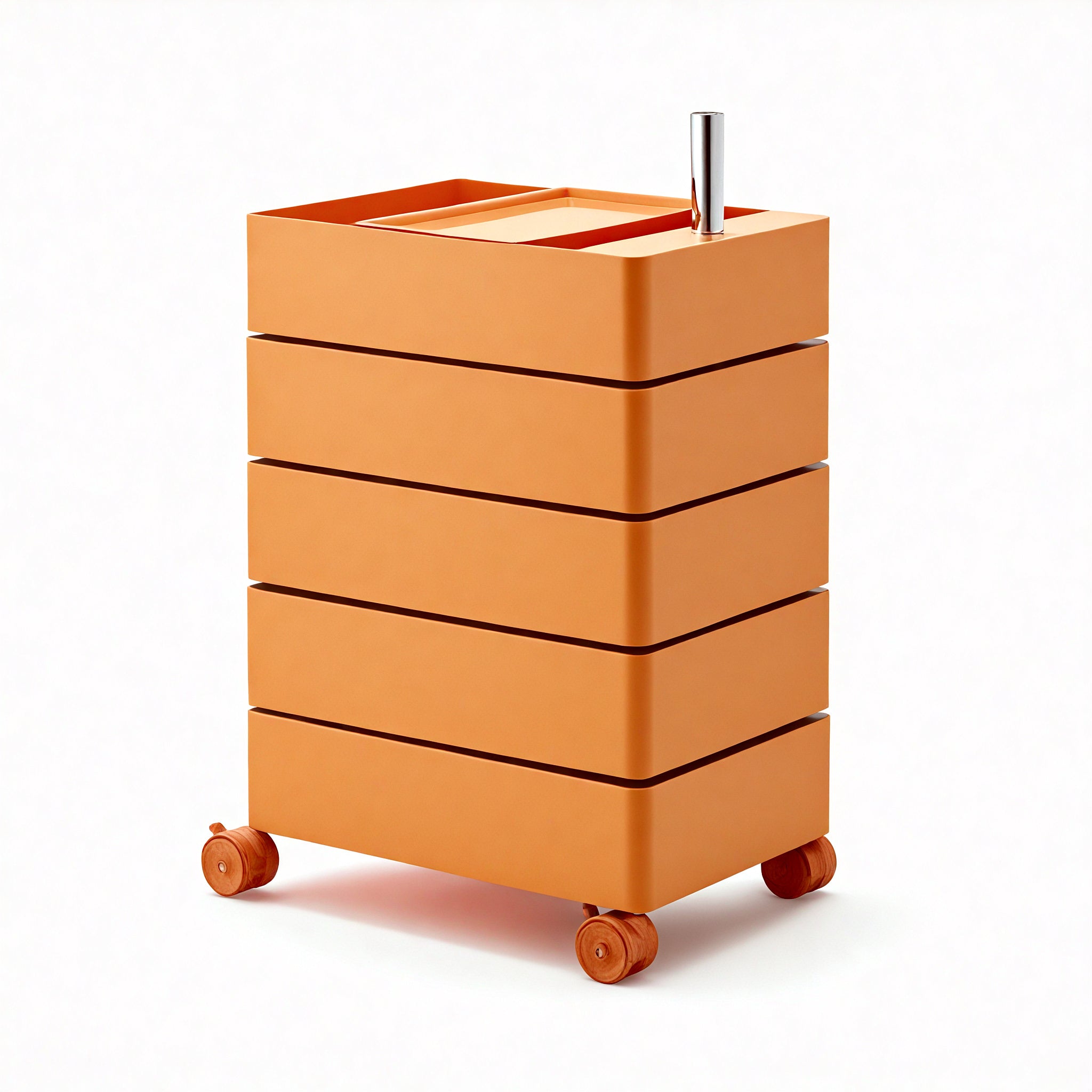 Modular Motion: 360 Degree Container, 5 Drawer Aescraft Orange