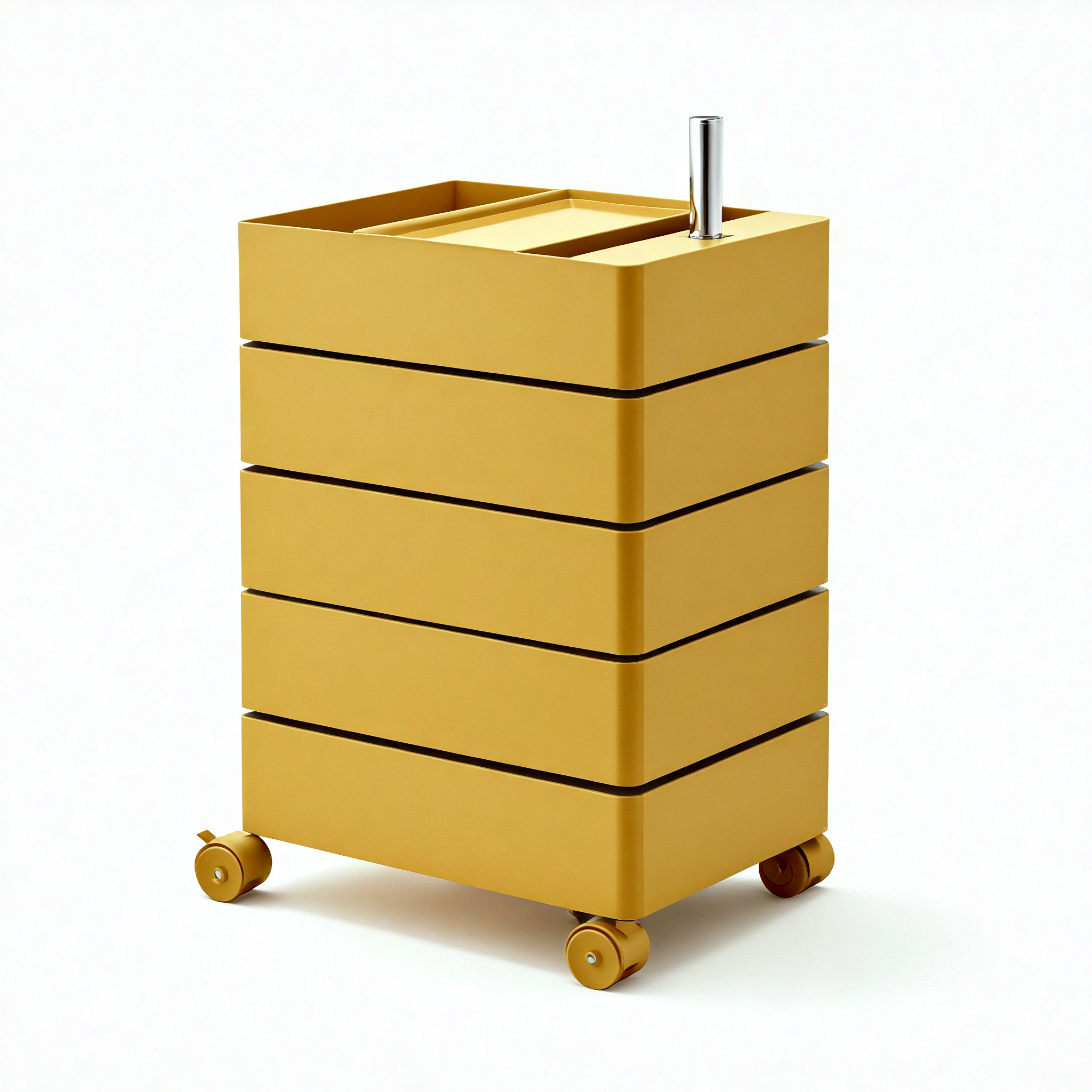 Modular Motion: 360 Degree Container, 5 Drawer Aescraft Turmeric