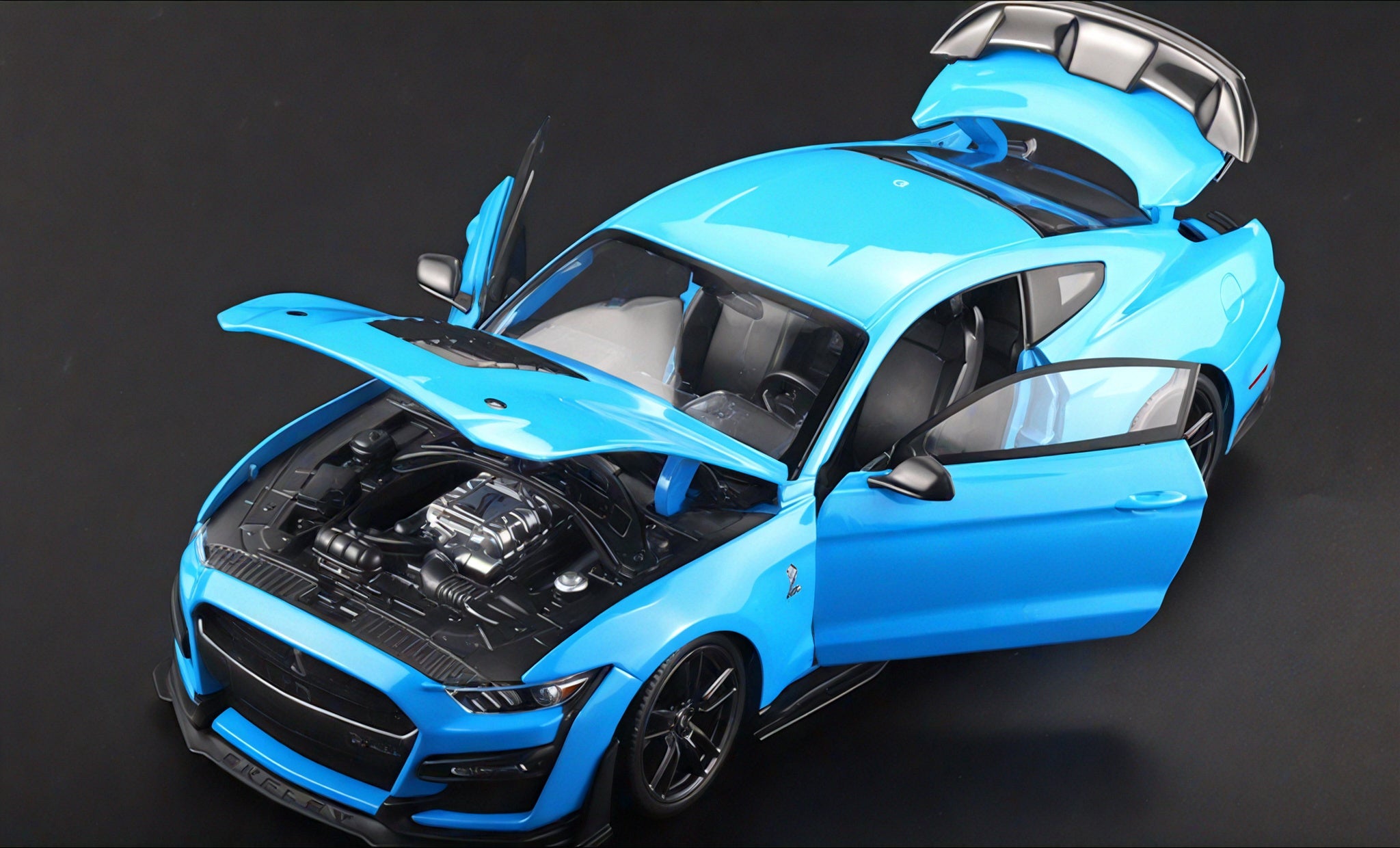 Muscle Meets Precision: 1:18 Ford Shelby GT500 Model Aescraft
