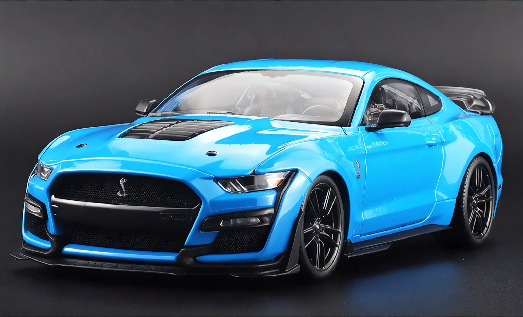 Muscle Meets Precision: 1:18 Ford Shelby GT500 Model Aescraft