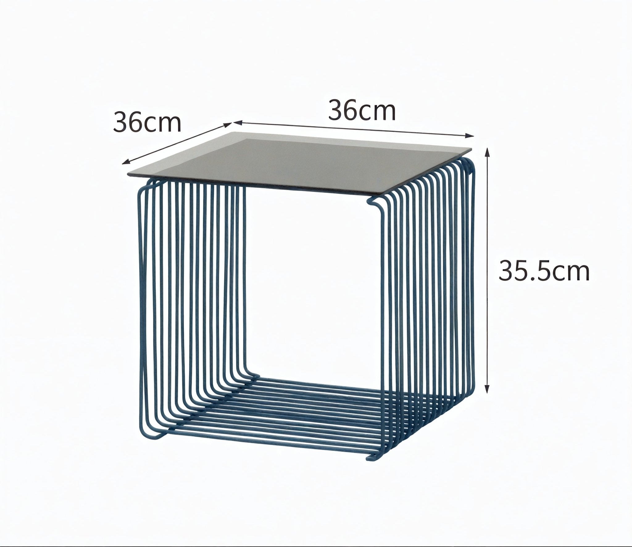 Nordic Grid Cube  Aescraft Blue