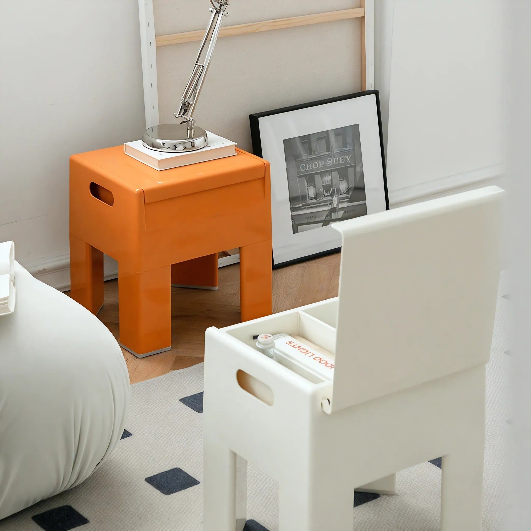 Nordic Nook: The Hidden Storage Stool Aescraft