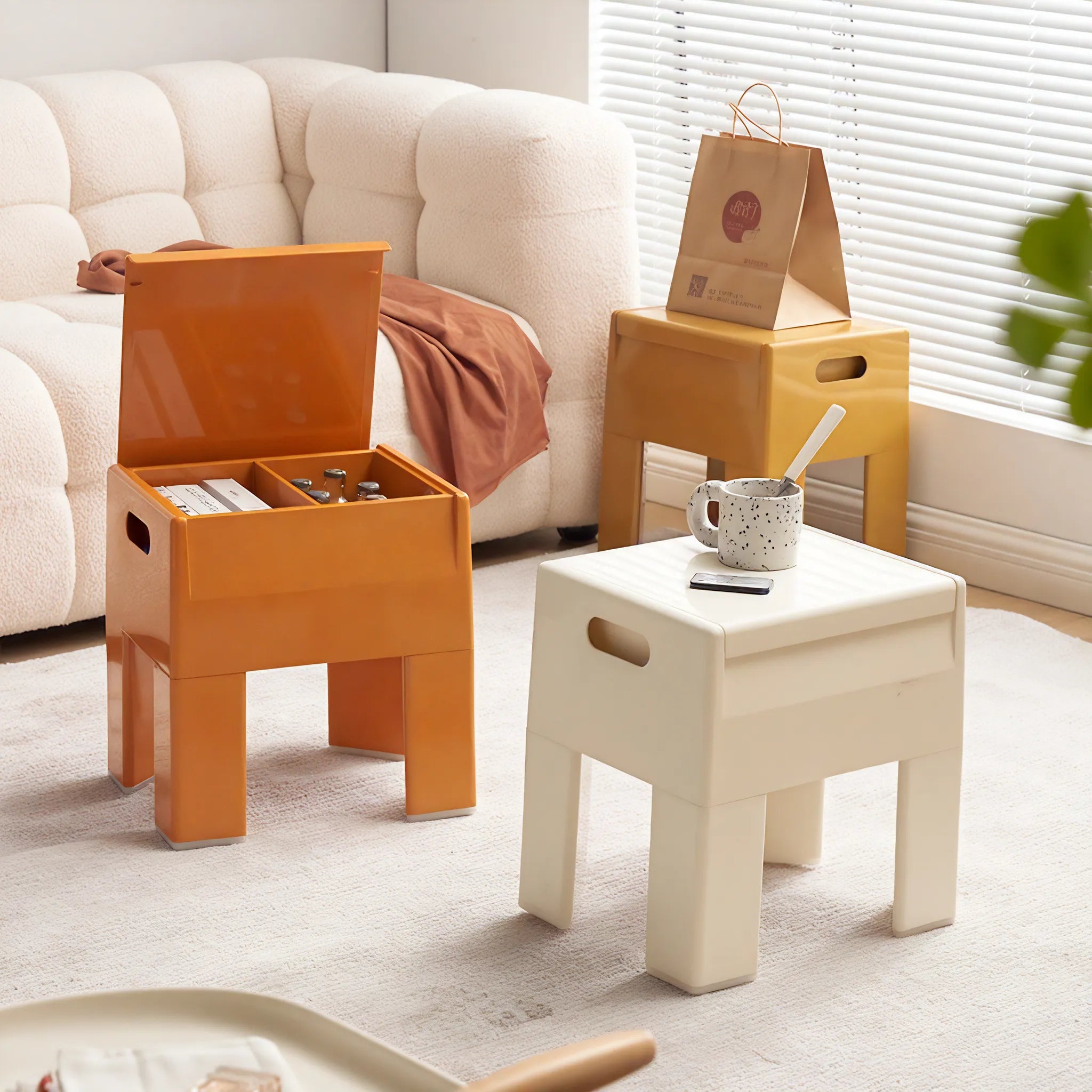 Nordic Nook: The Hidden Storage Stool Aescraft