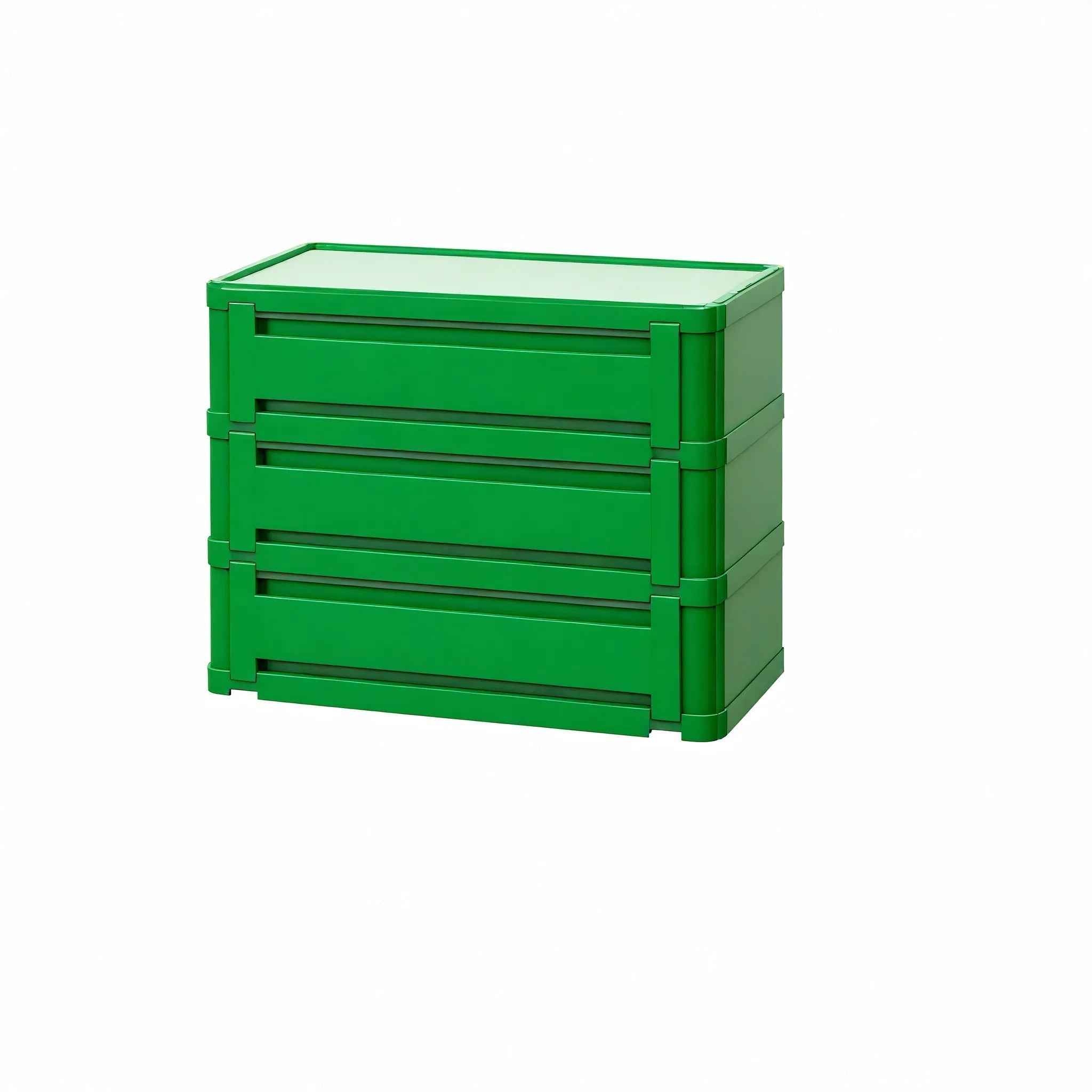 Nordic Stacker: Modular Shoe Rack Storage Cabinet Aescraft 3 Green-3