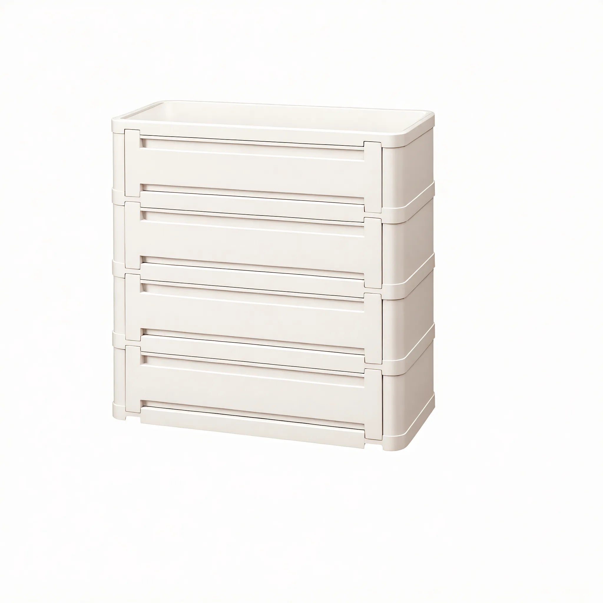 Nordic Stacker: Modular Storage Delight Aescraft 4 White-4