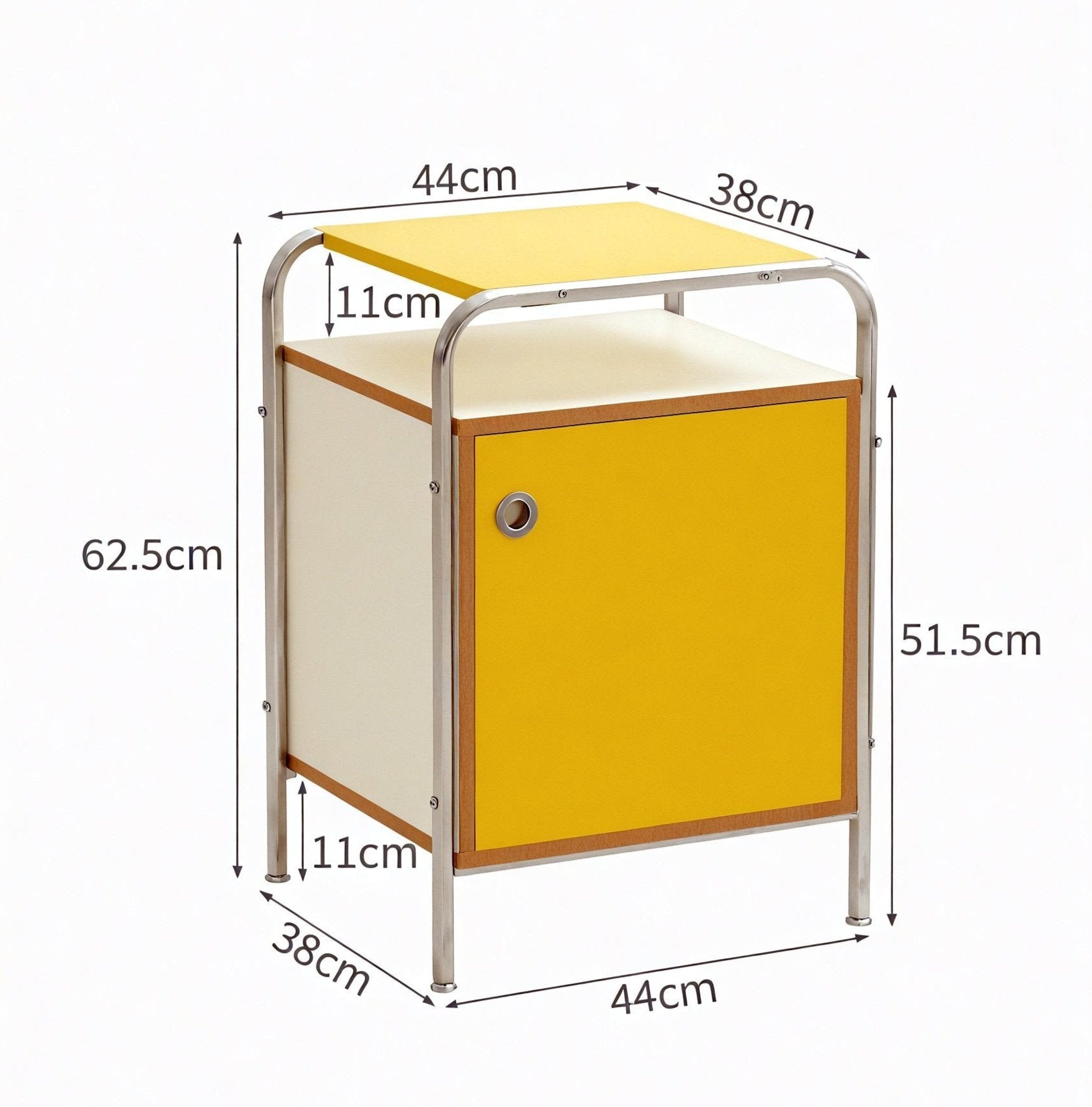 Nordic Storage Cube: A Colorful Accent Cabinet Aescraft