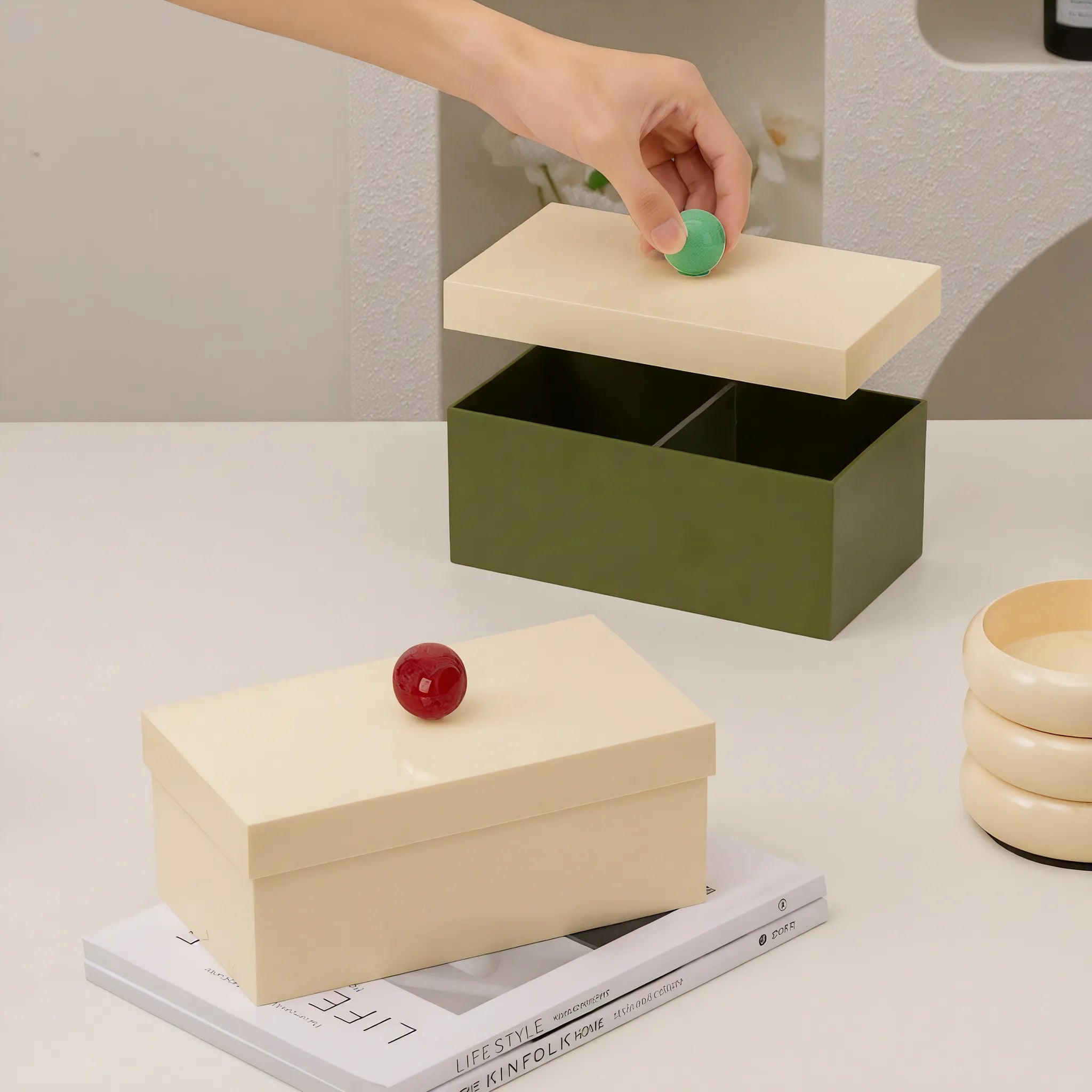 Orb-Lid Storage Box Aescraft