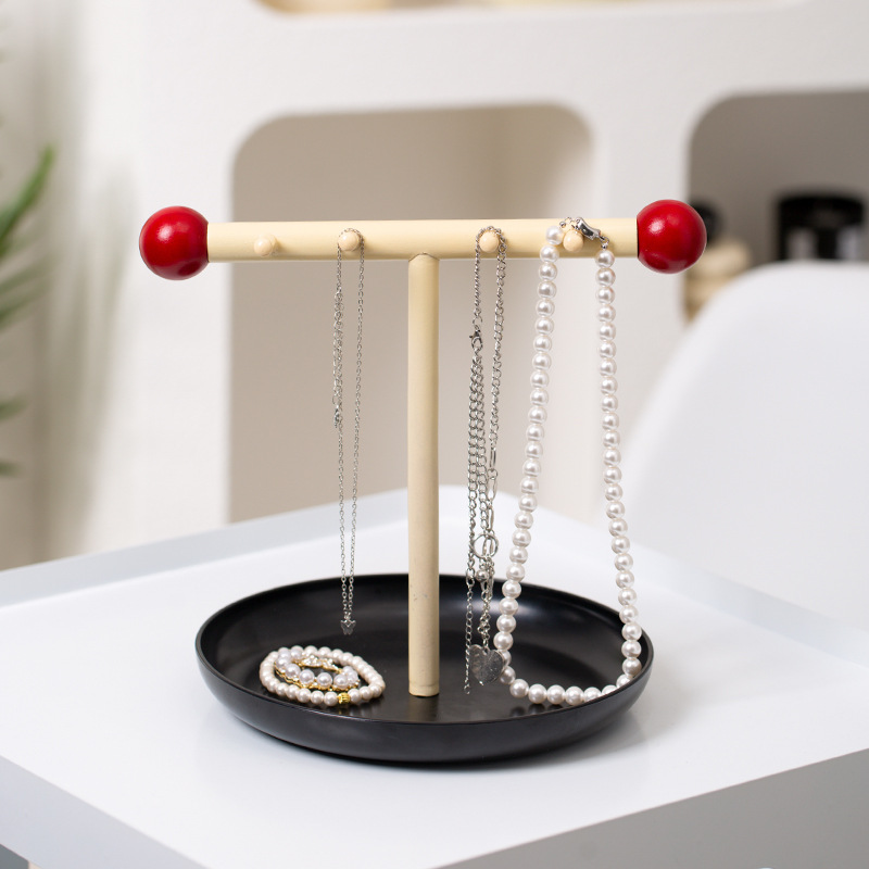 Orb T-Bar Jewelry Stand Aescraft