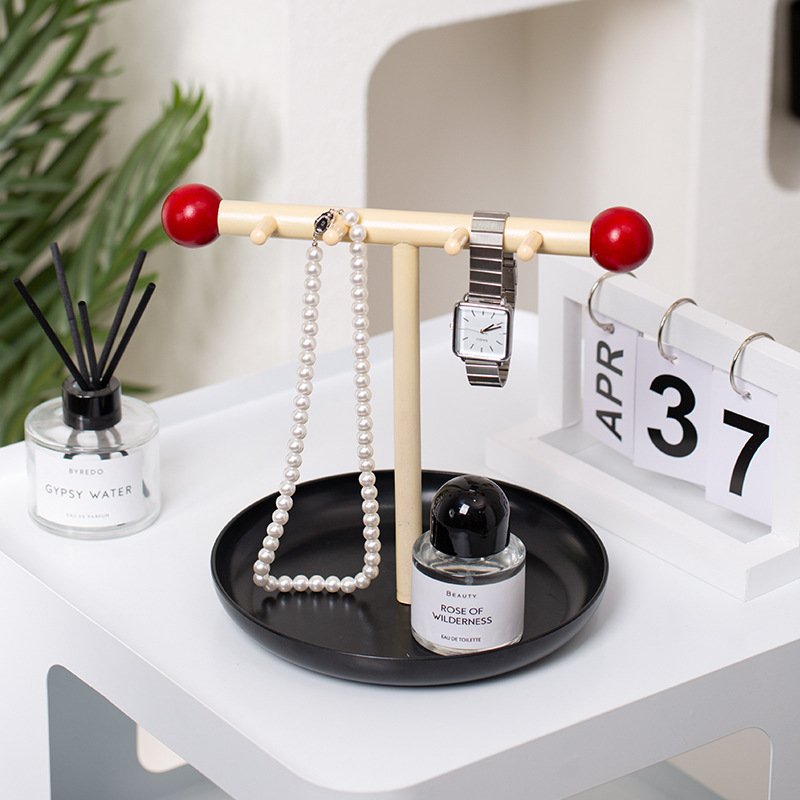 Orb T-Bar Jewelry Stand Aescraft