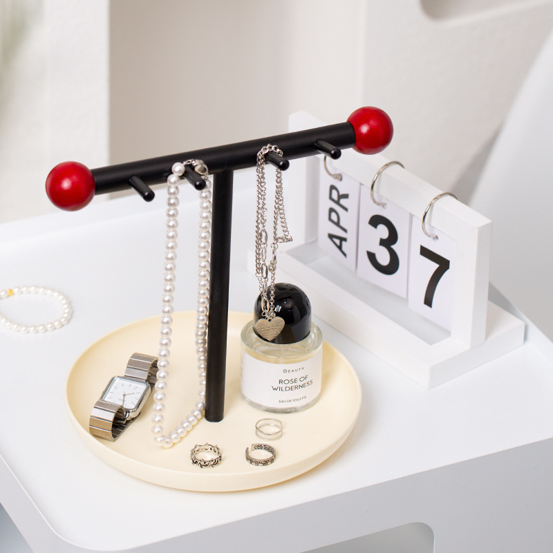 Orb T-Bar Jewelry Stand Aescraft