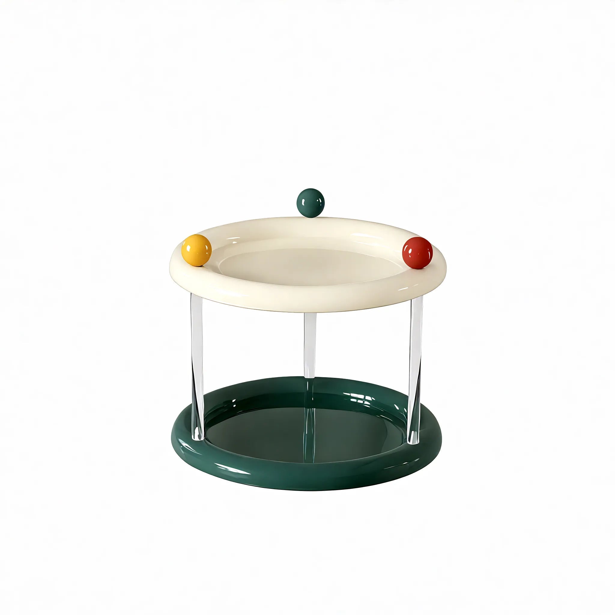 Orbital Deco Rack Aescraft White+Green