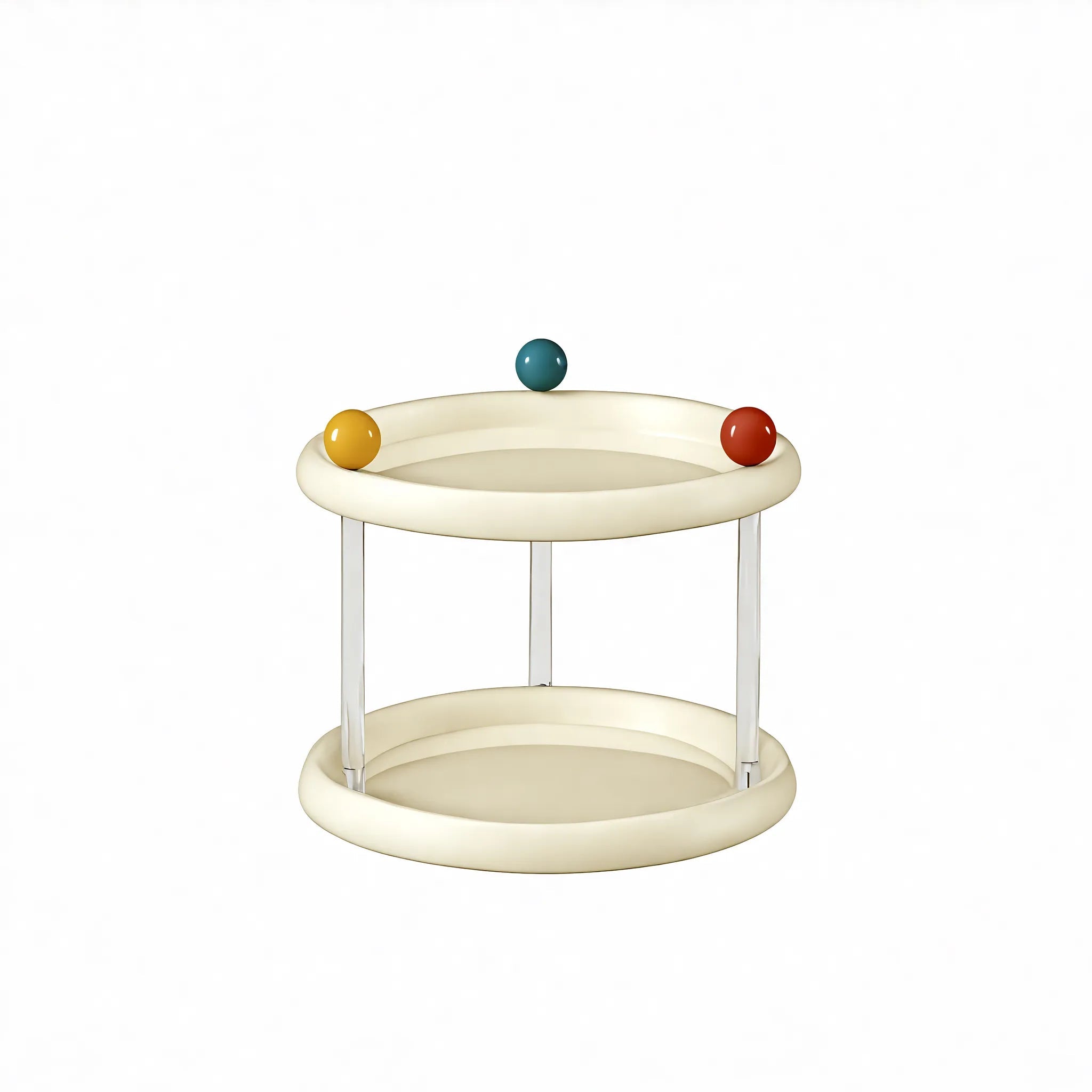 Orbital Deco Rack Aescraft White
