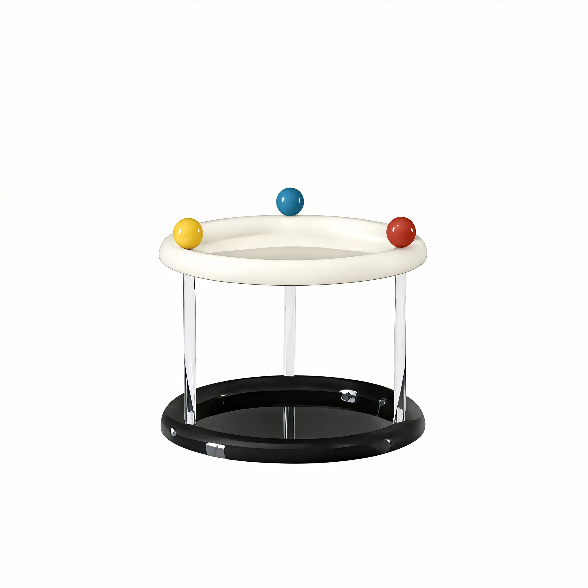 Orbital Deco Rack Aescraft White+Black