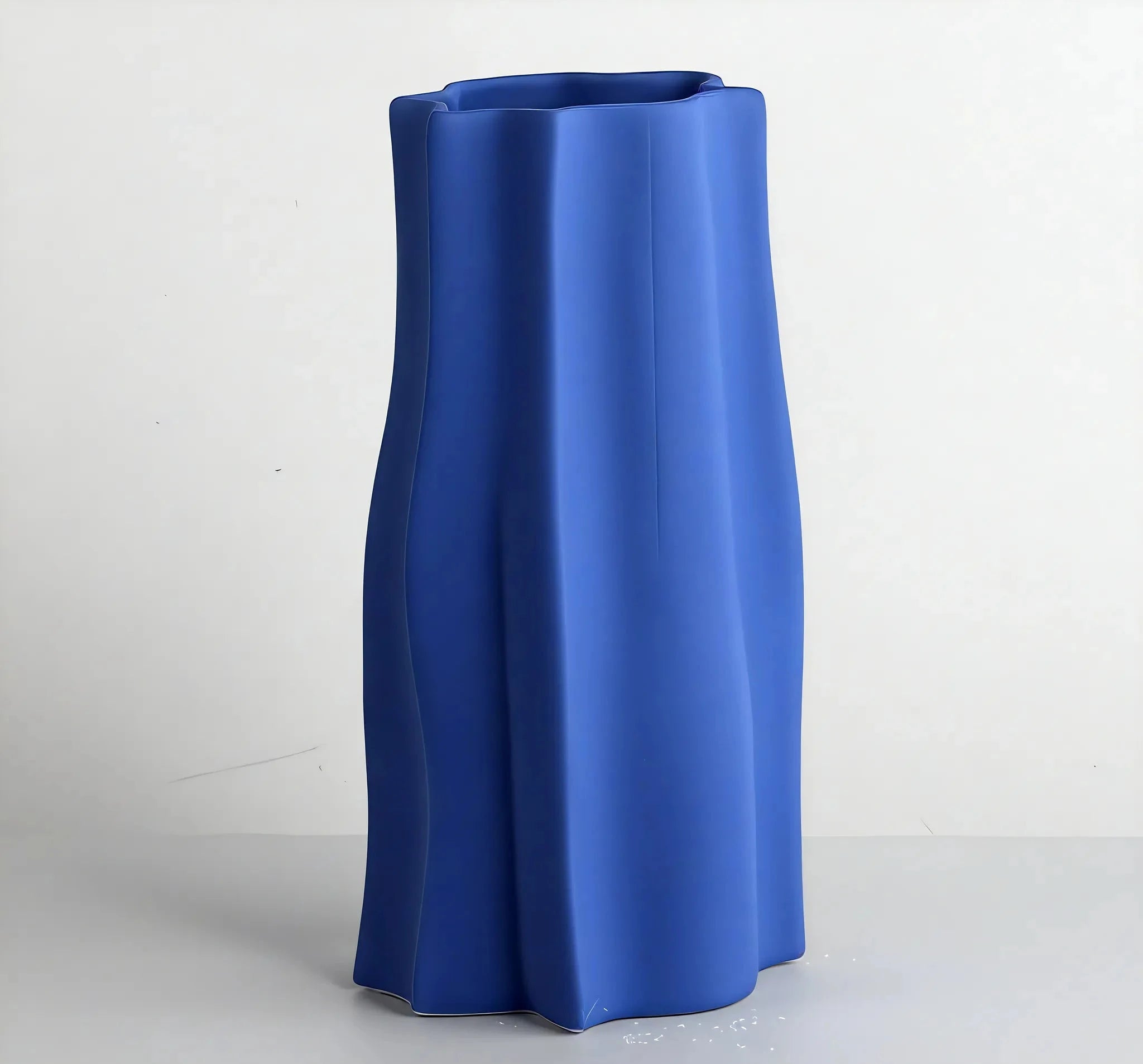 Paper Bag Vase Aescraft Blue
