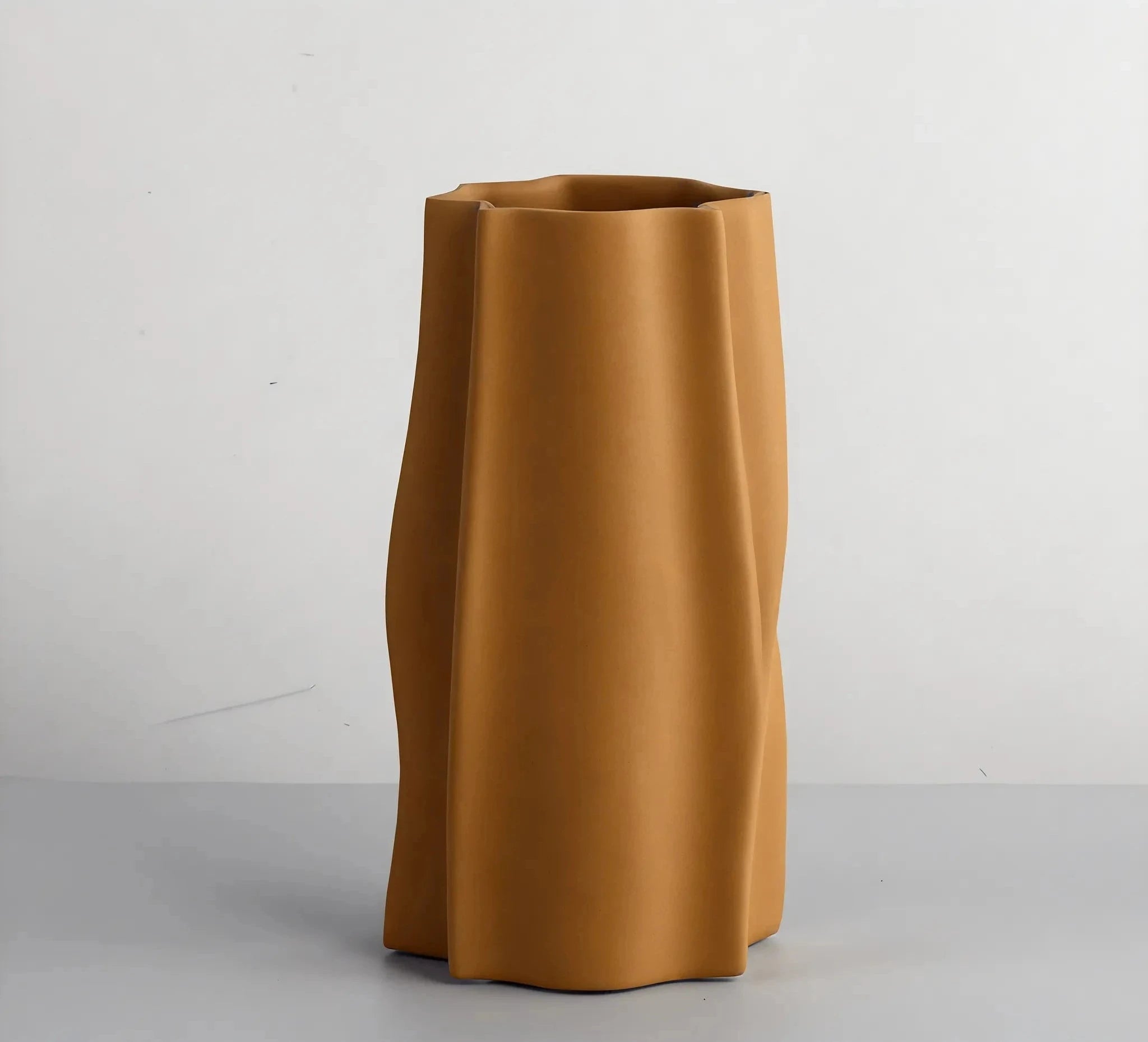 Paper Bag Vase Aescraft Khaki