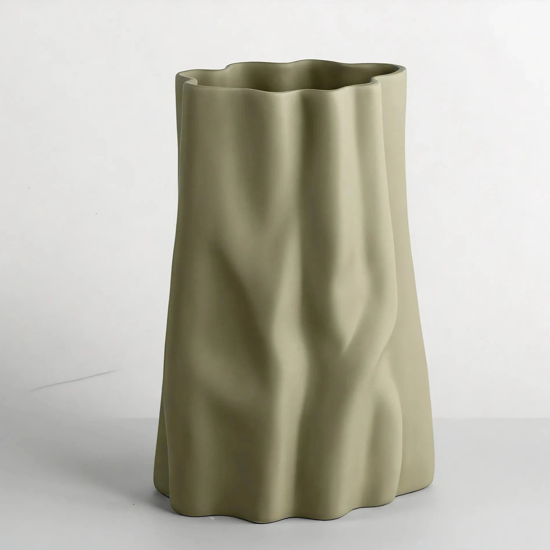 Paper Bag Vase Aescraft Green
