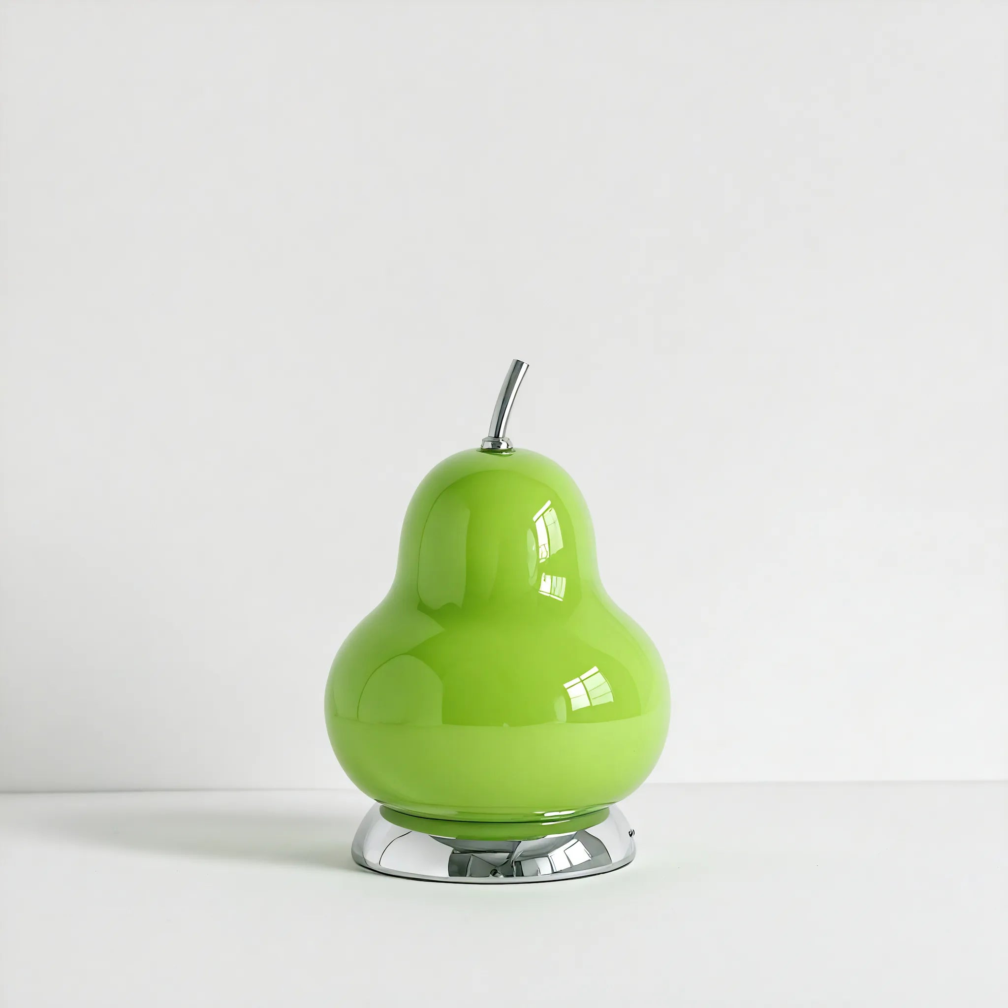 Pear Glow Table Lamp – Playful Ambient Lighting Aescraft Green