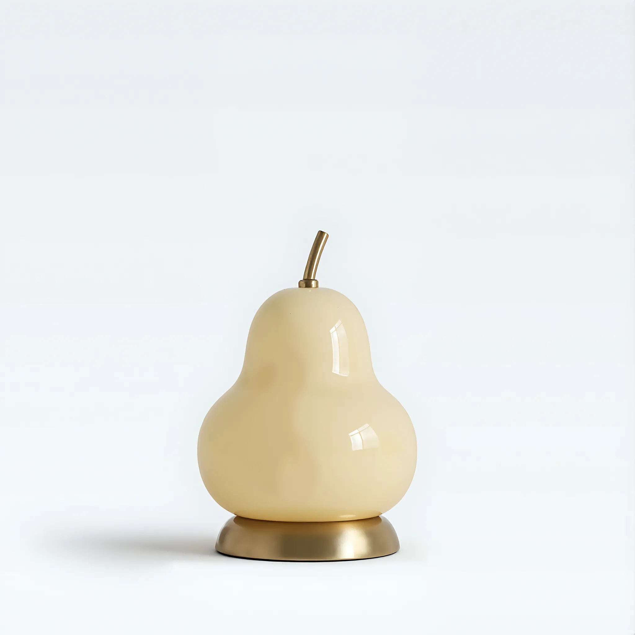 Pear Glow Table Lamp – Playful Ambient Lighting Aescraft Beige