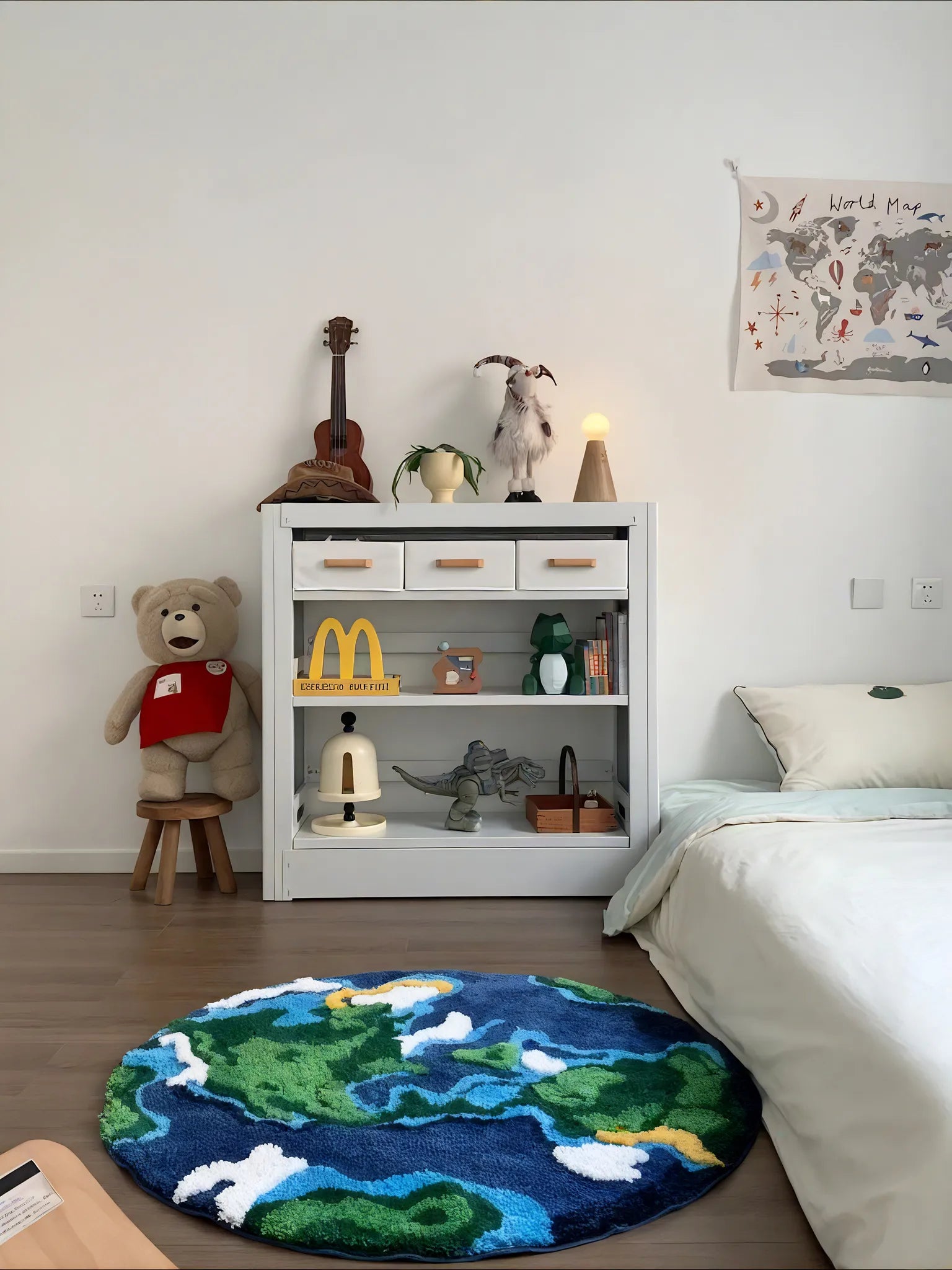 Planetary Charm Rug-The World Beneath Your Feet Aescraft