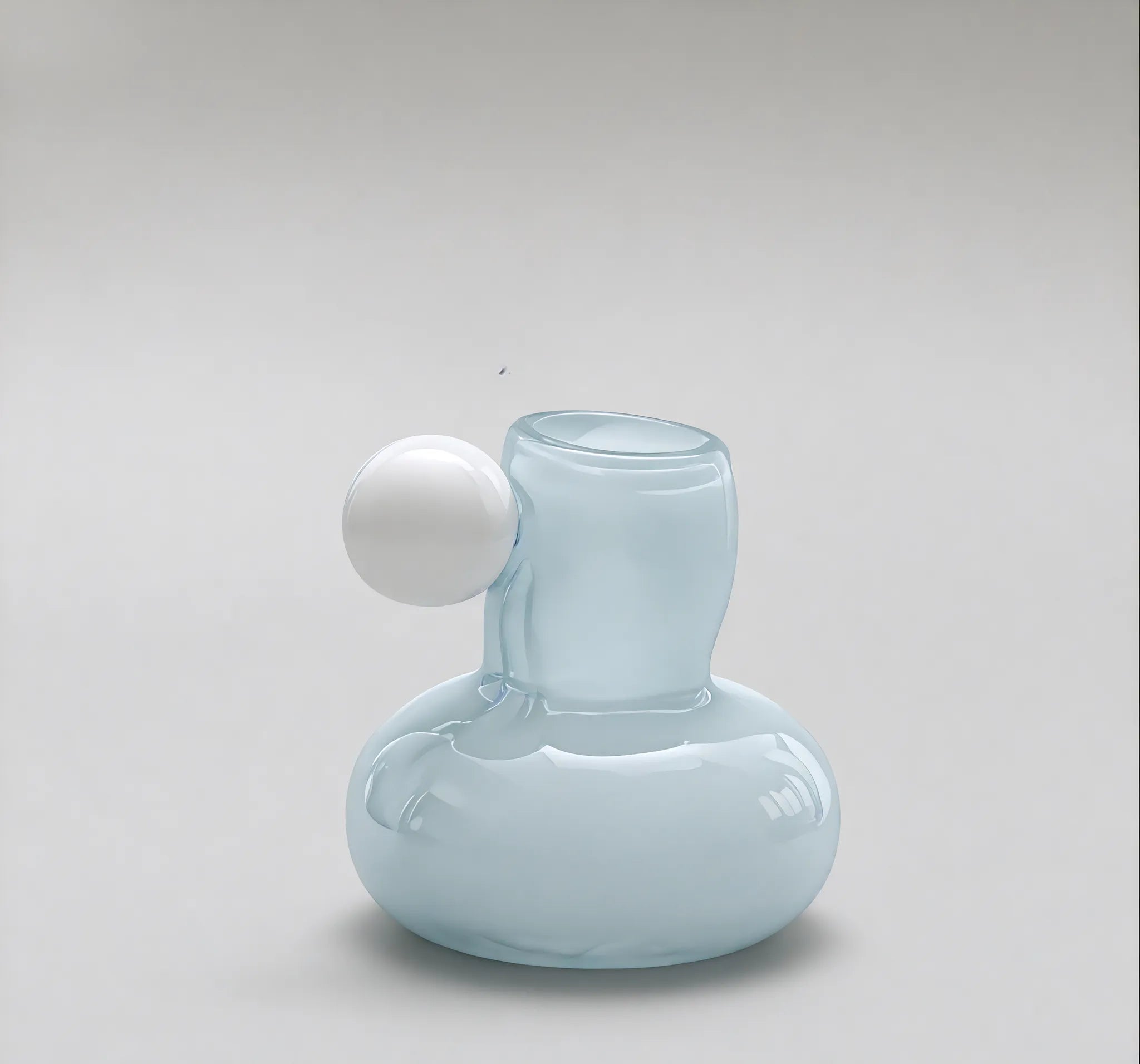 Pop Art Vase customized Aescraft Sky Blue