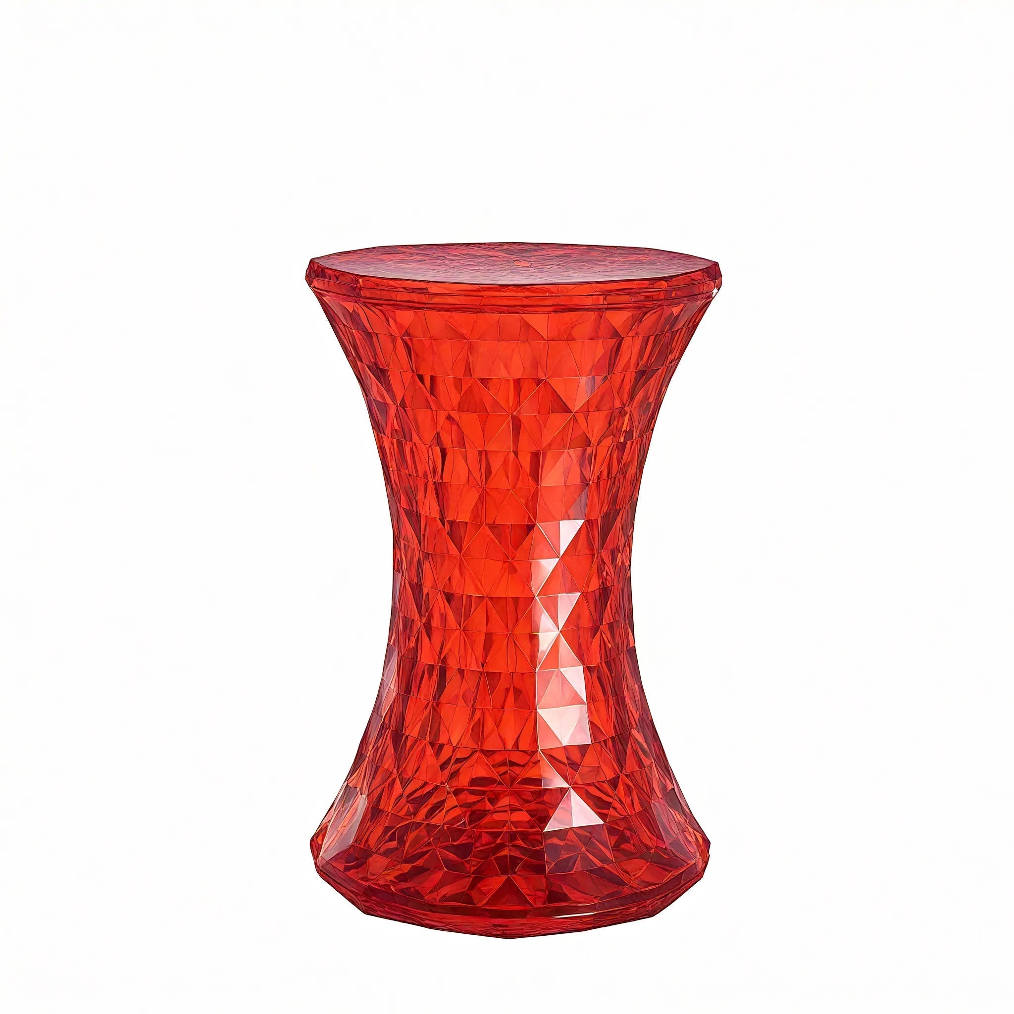 Pop Palette Side Table Aescraft Red