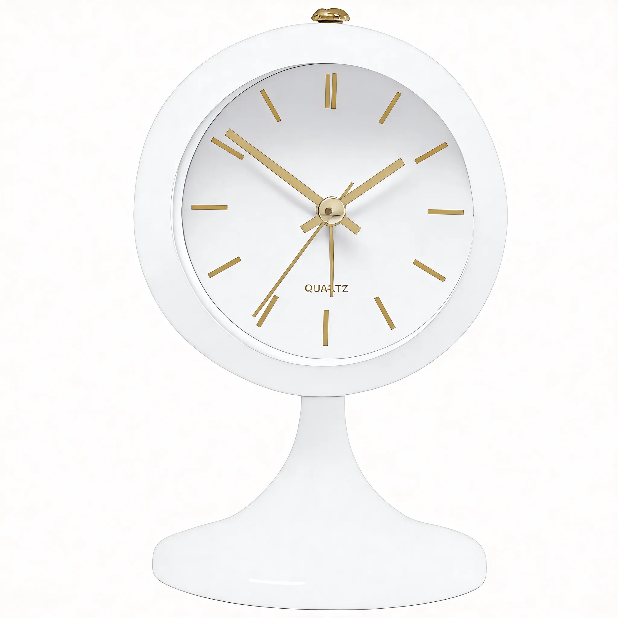Pop Quartz Clock Aescraft White