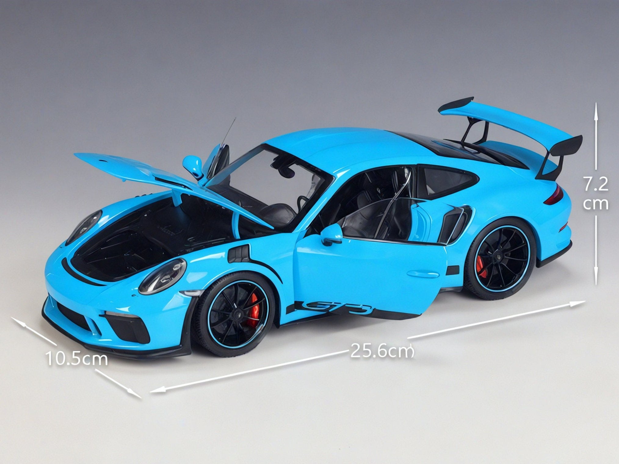 Porsche Precision: 1:18 GT3 RS Alloy Model Aescraft