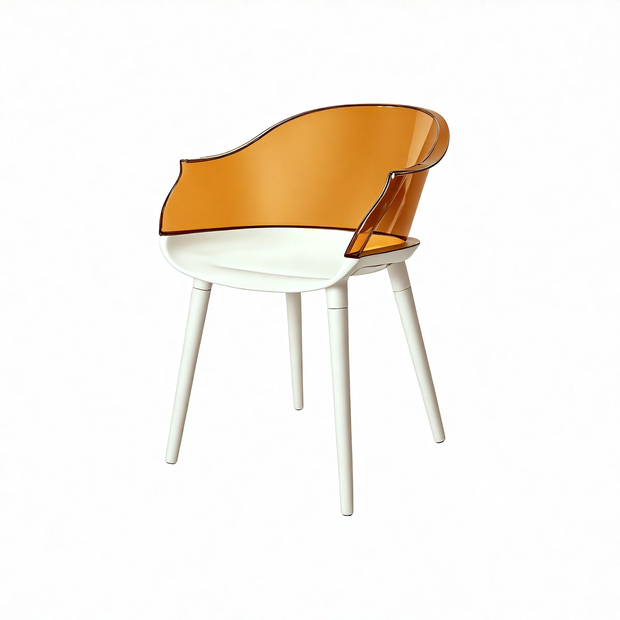 Prism Pop Dining Seat Aescraft Brown + White Base