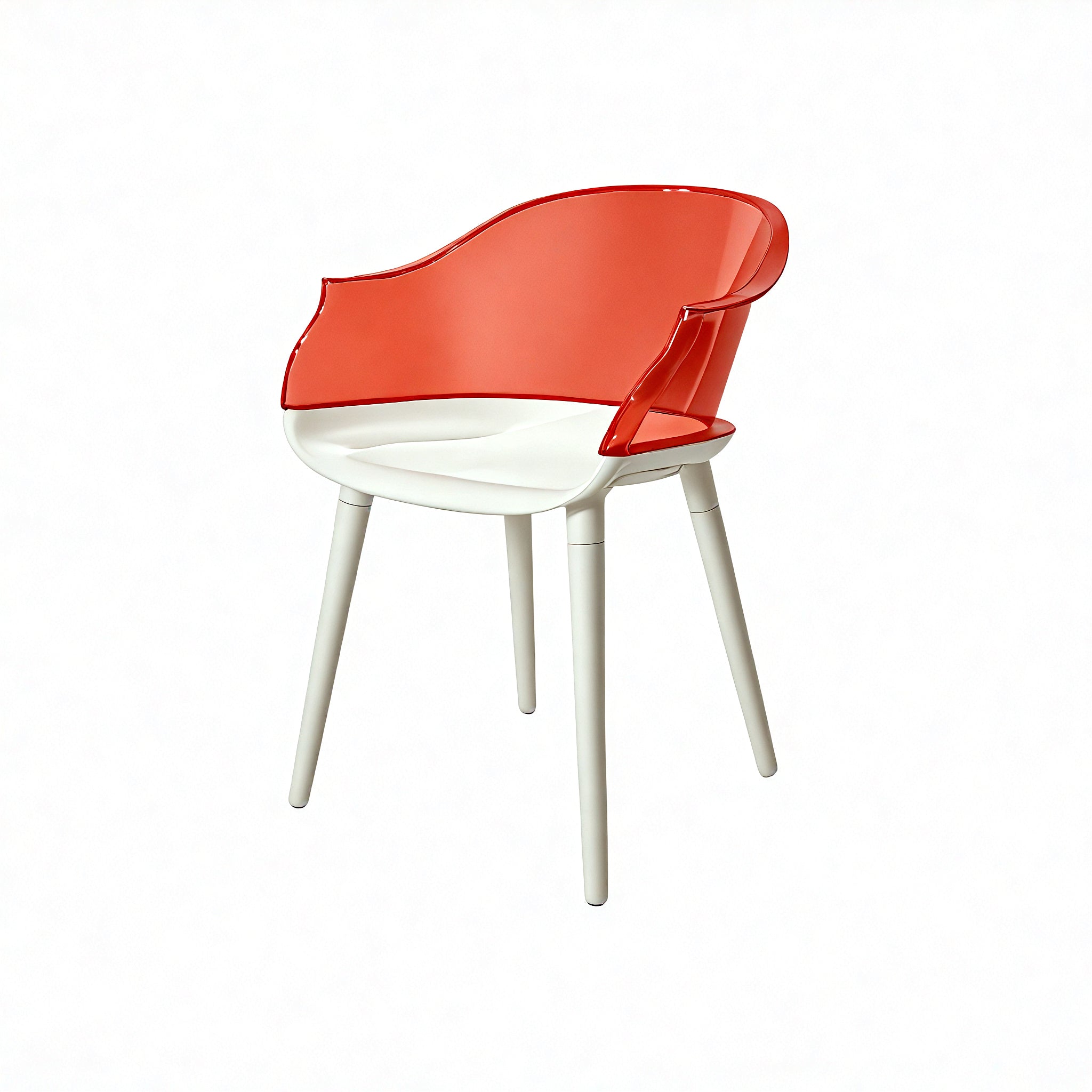 Prism Pop Dining Seat Aescraft Red + White Base