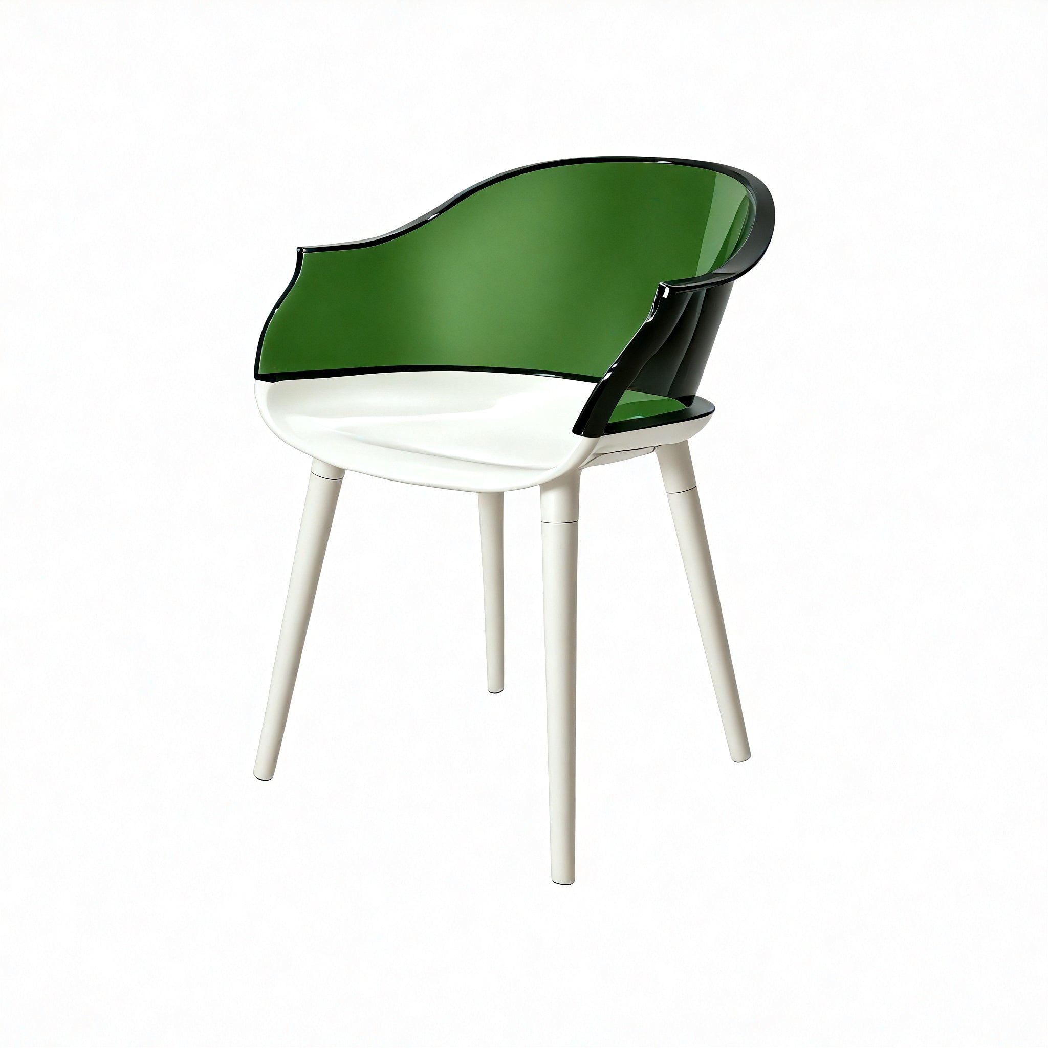 Prism Pop Dining Seat Aescraft Green + White Base