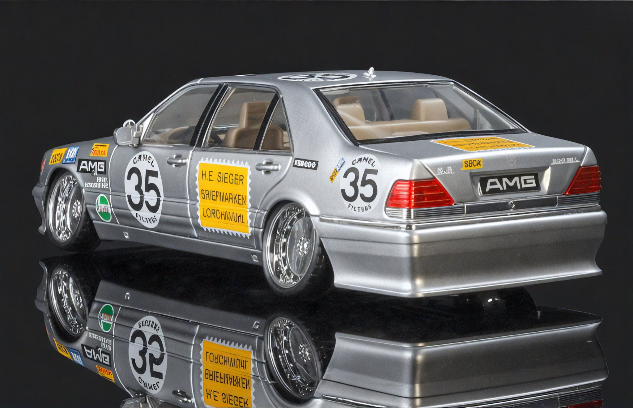Racing Royalty: 1:24 Mercedes-Benz AMG W140 Model Aescraft