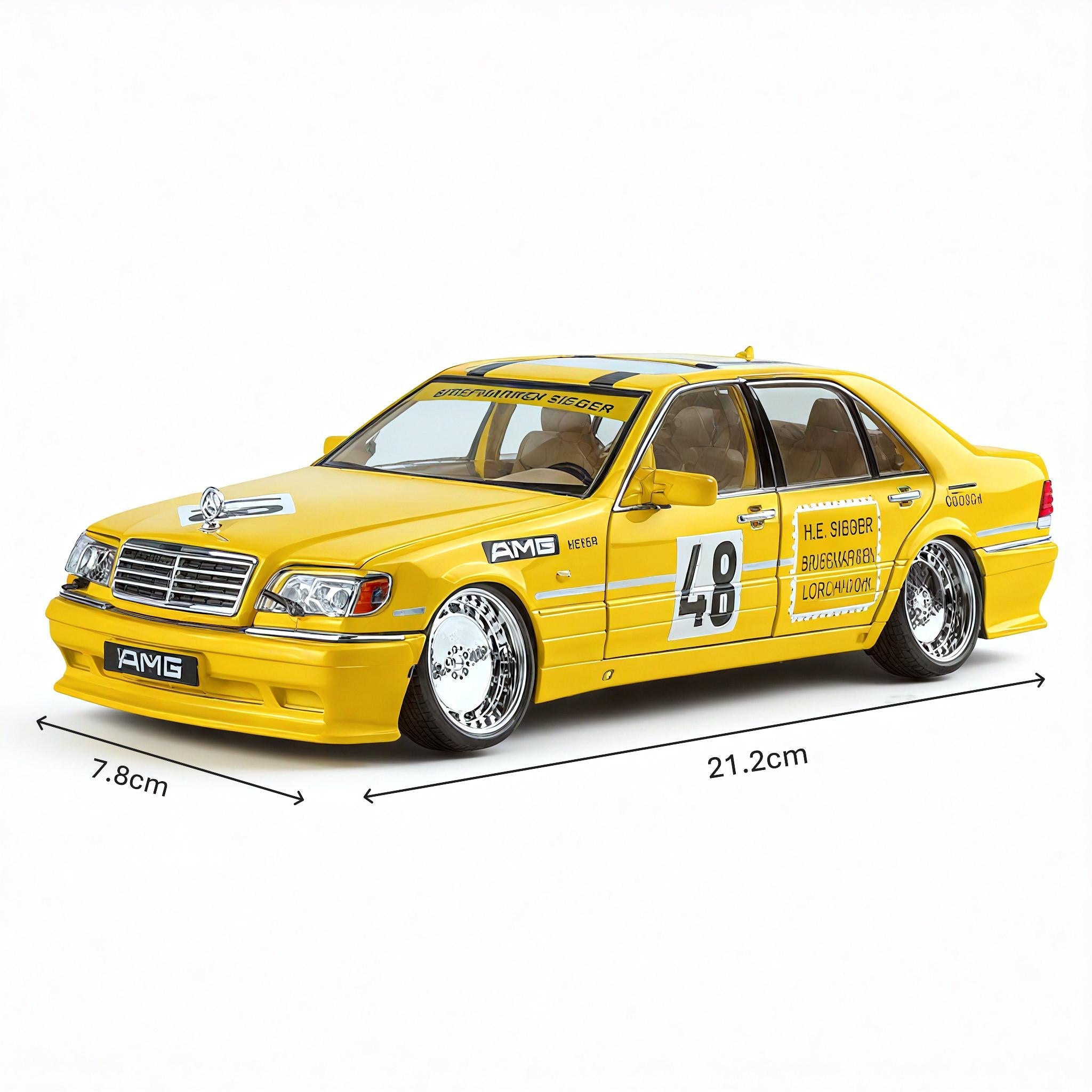 Racing Royalty: 1:24 Mercedes-Benz AMG W140 Model Aescraft