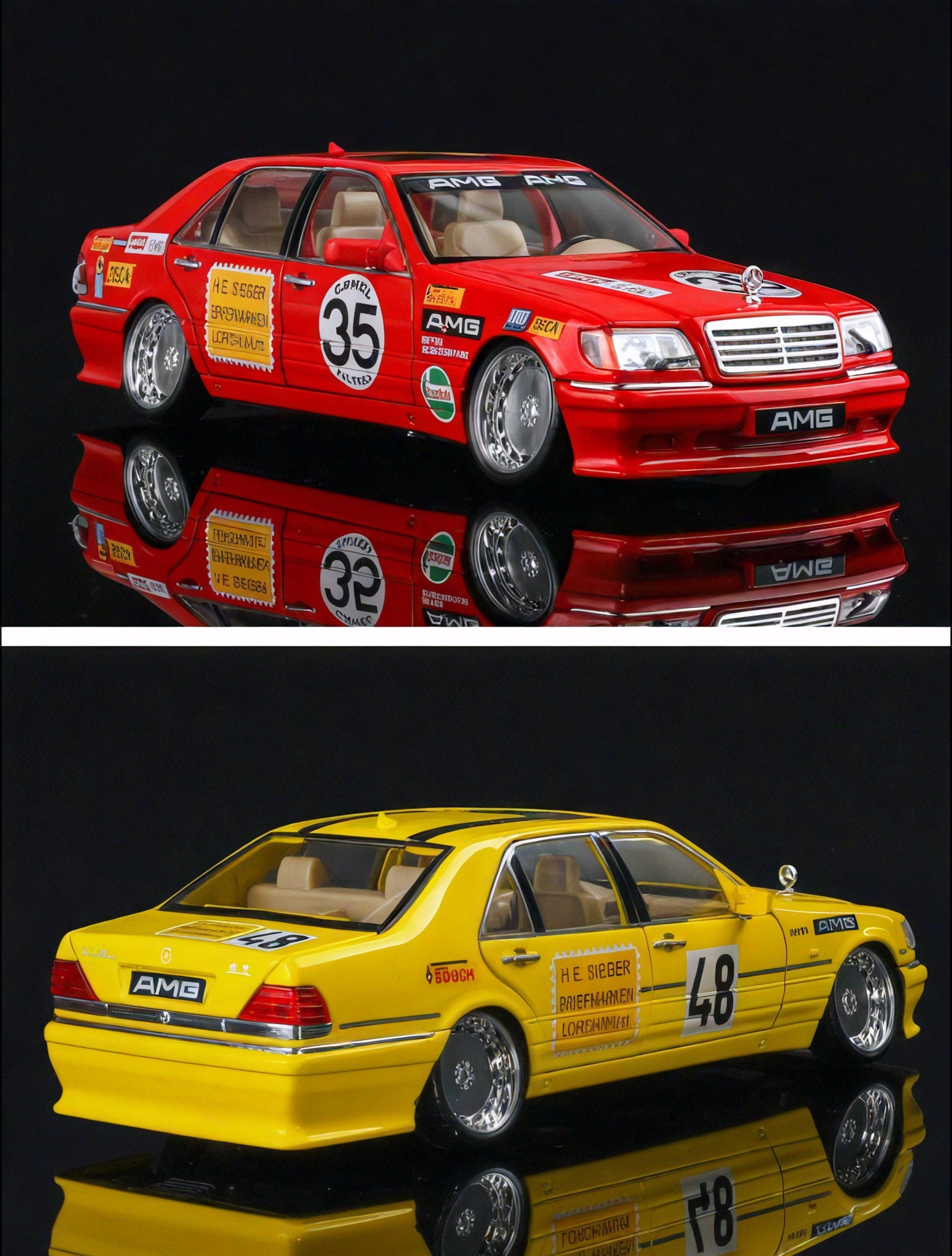 Racing Royalty: 1:24 Mercedes-Benz AMG W140 Model Aescraft