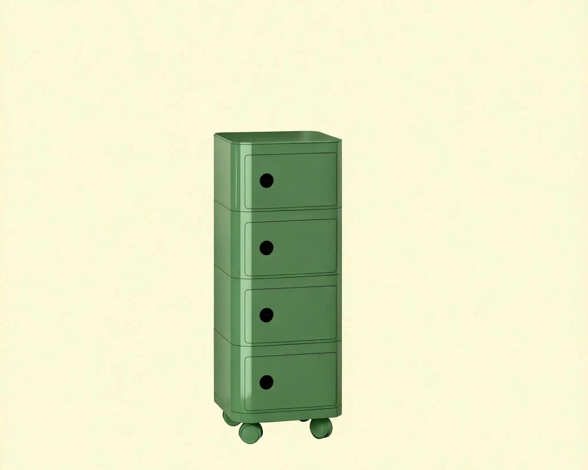 Retro Cube Storage – Modern Utility Aescraft 4 Green-4